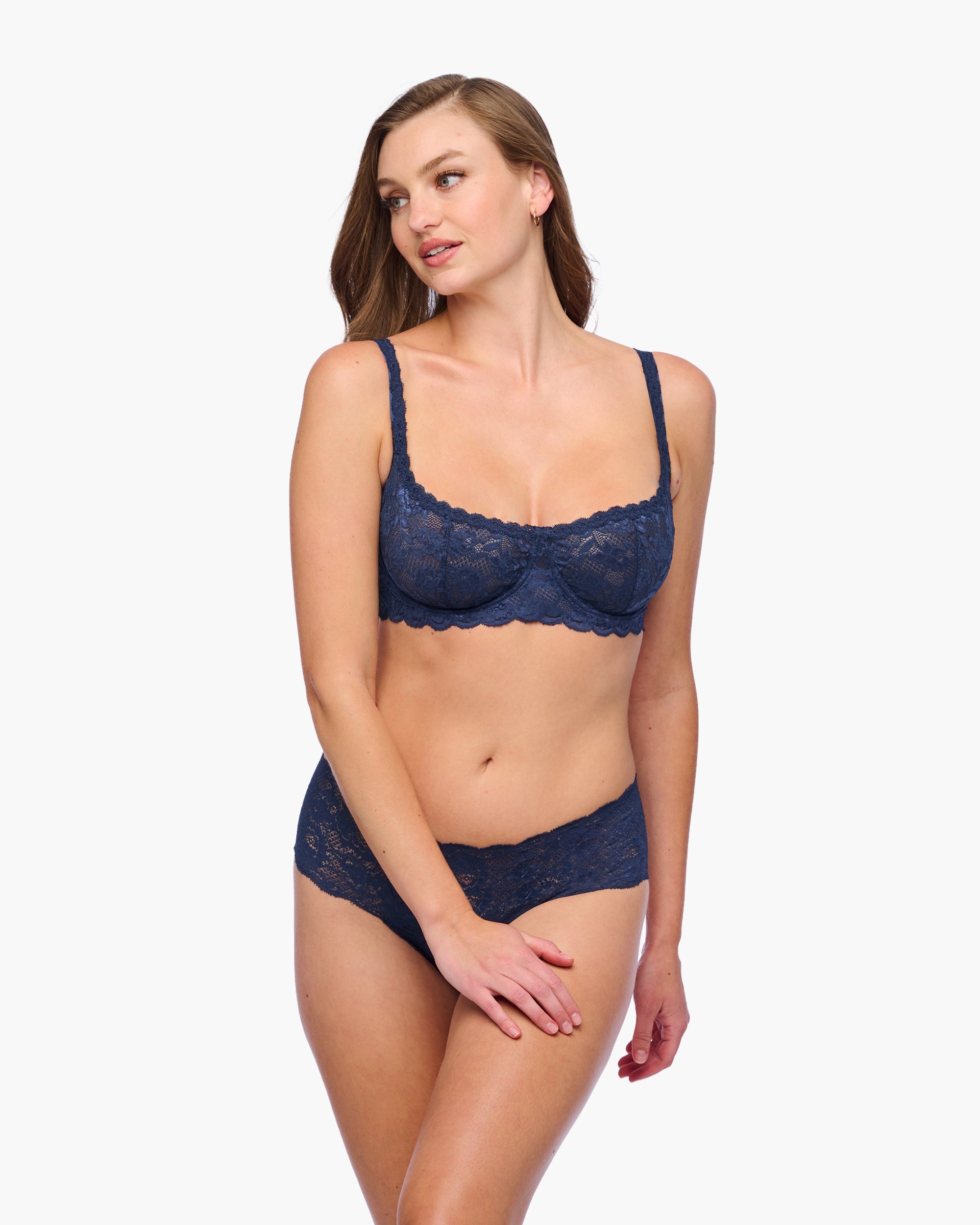 Bleue Soutien-Gorge - Never Say Never Soutien-Gorge À Balconnets