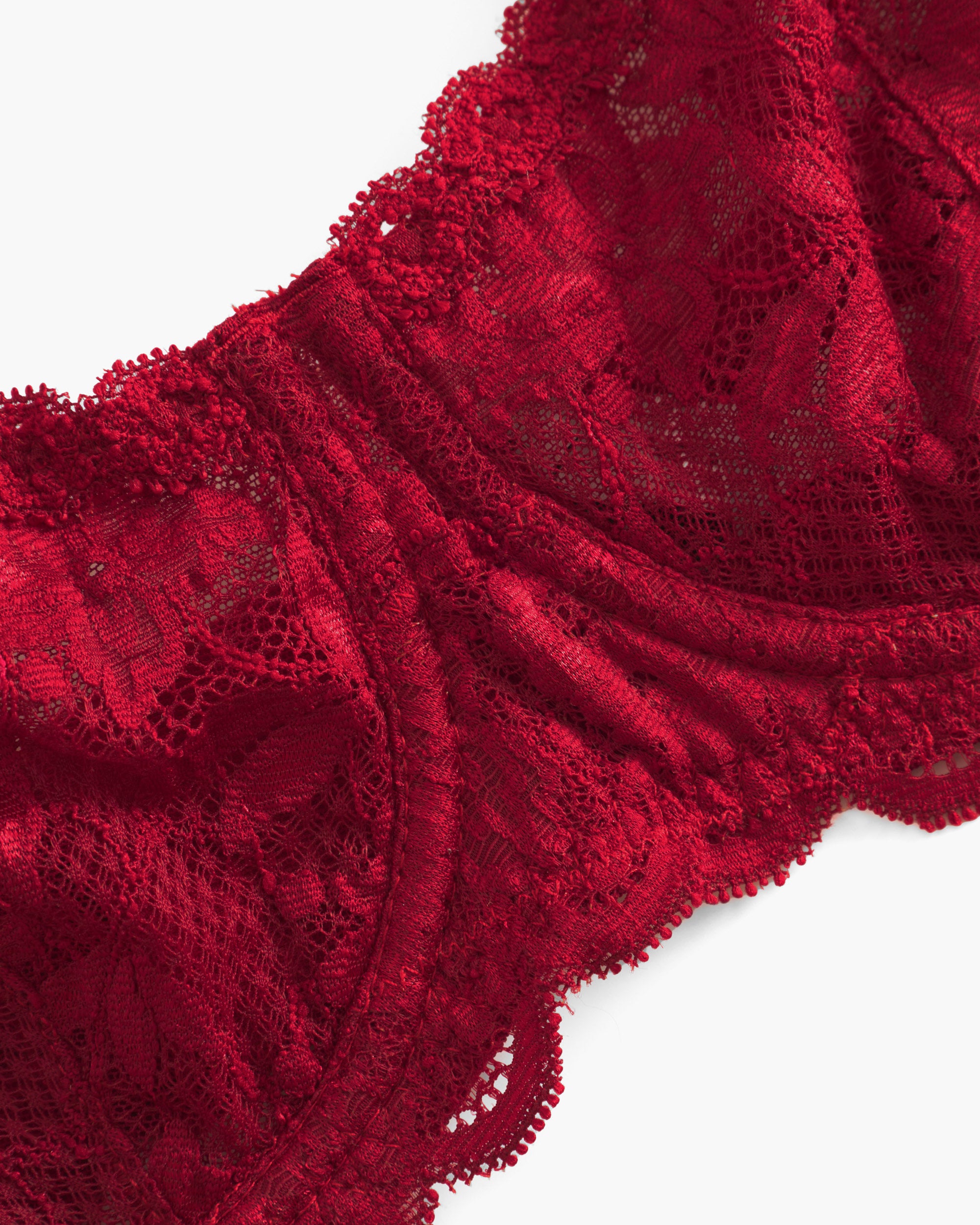 Red Bra - Never Say Never Balconette Bra