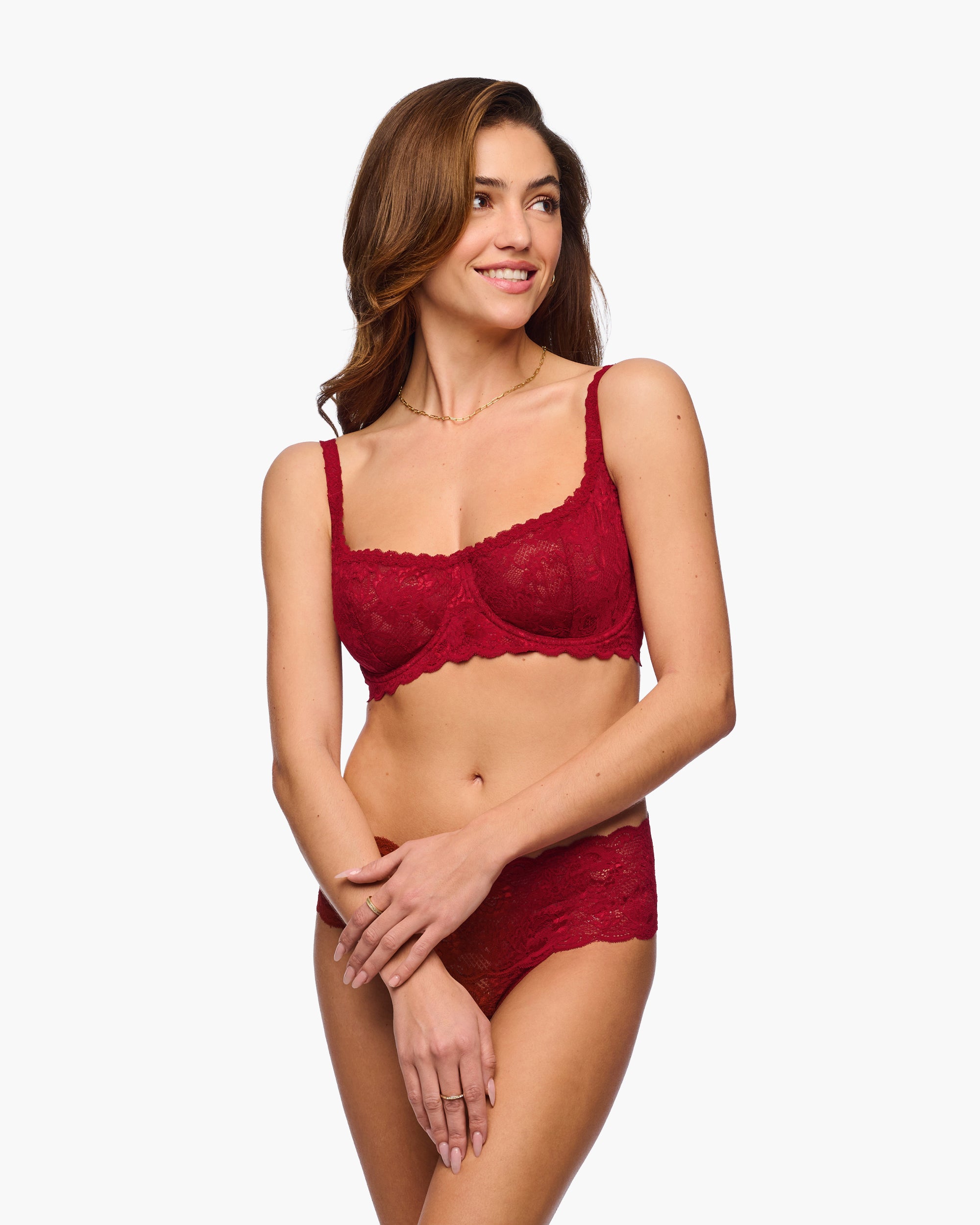 Red Bra - Never Say Never Balconette Bra