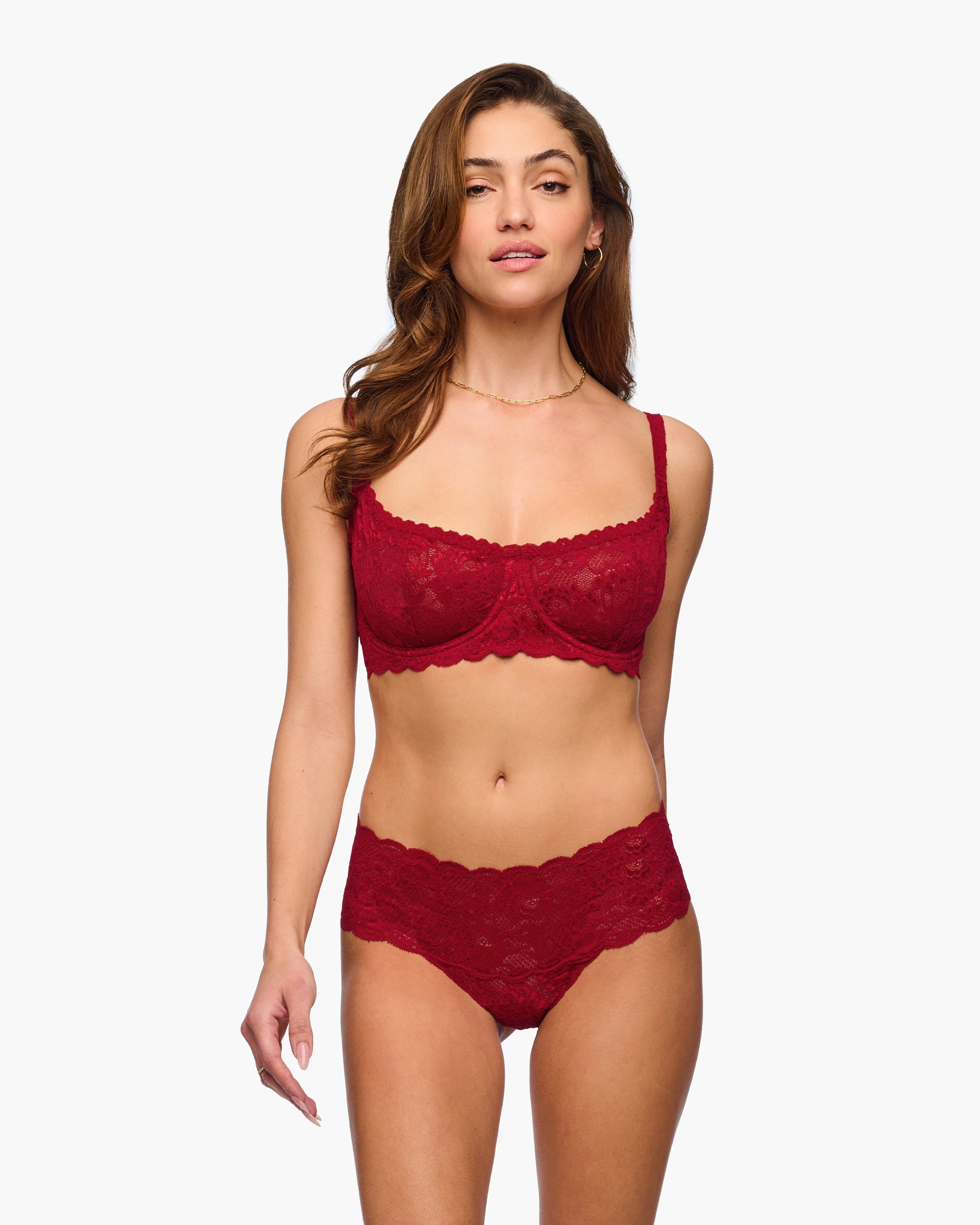 Red Bra - Never Say Never Balconette Bra
