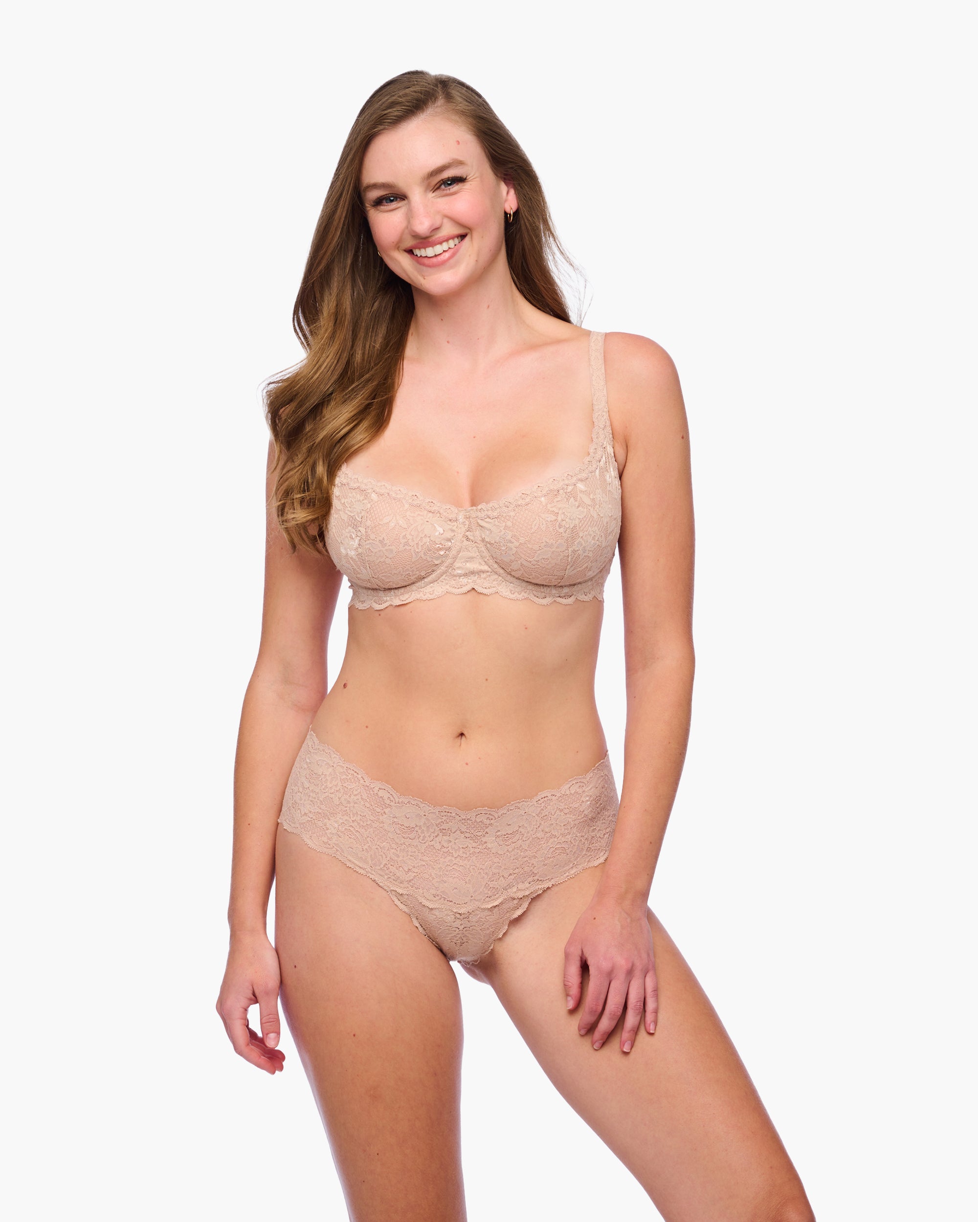 Beige Reggiseni - Never Say Never Balconette Bra