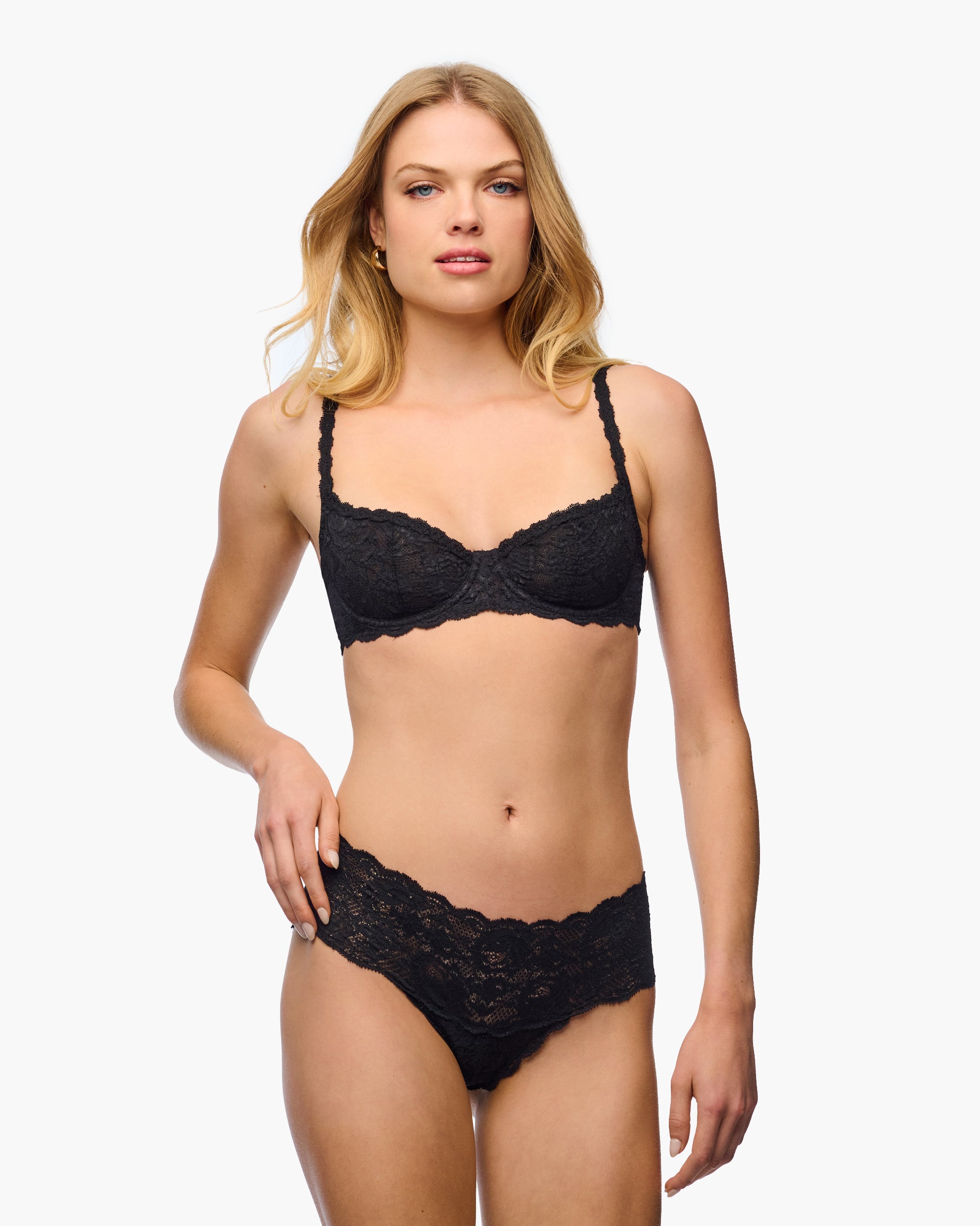 Schwarz Bh - Never Say Never Balconette-Bh