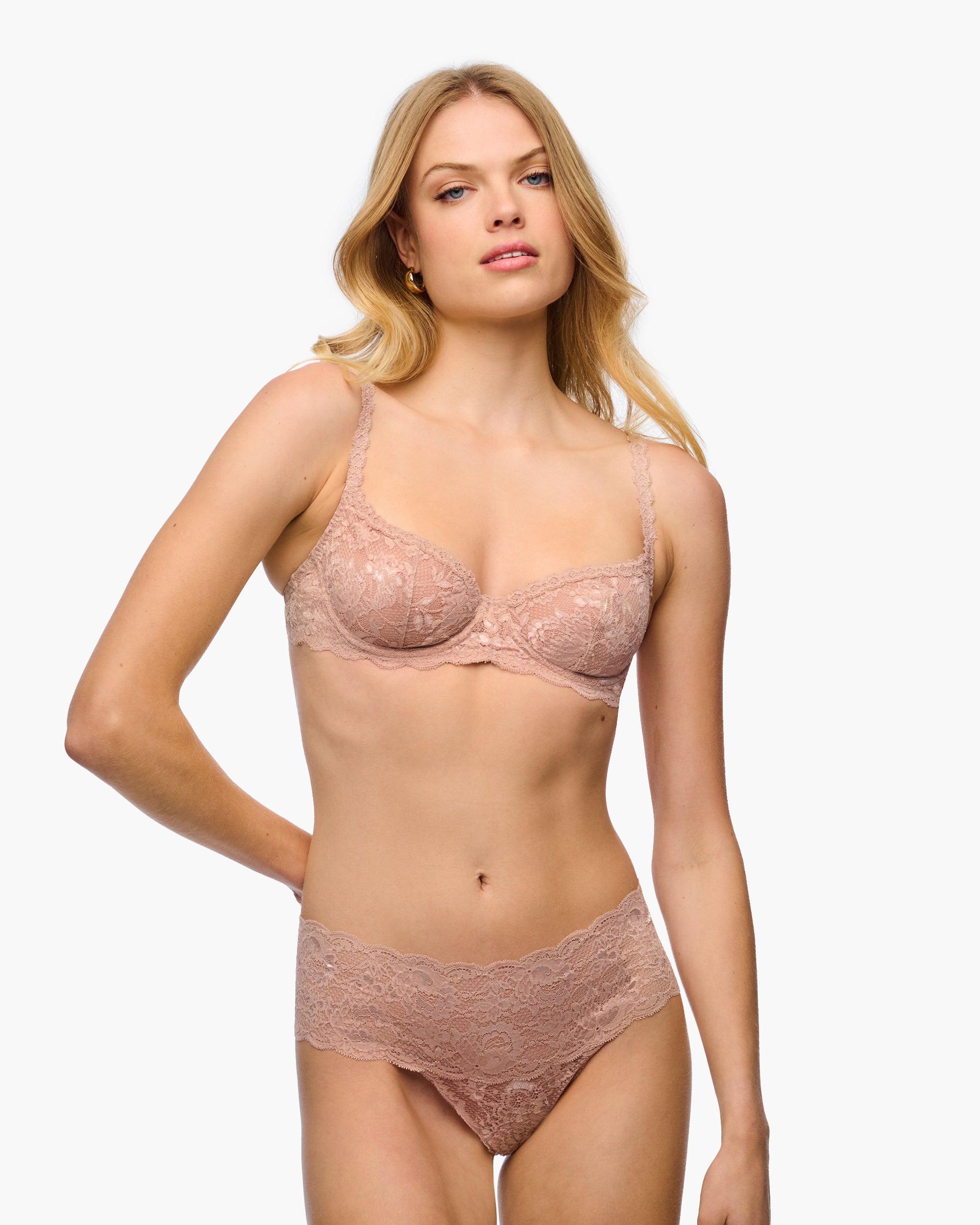 Pink Bra - Never Say Never Balconette Bra