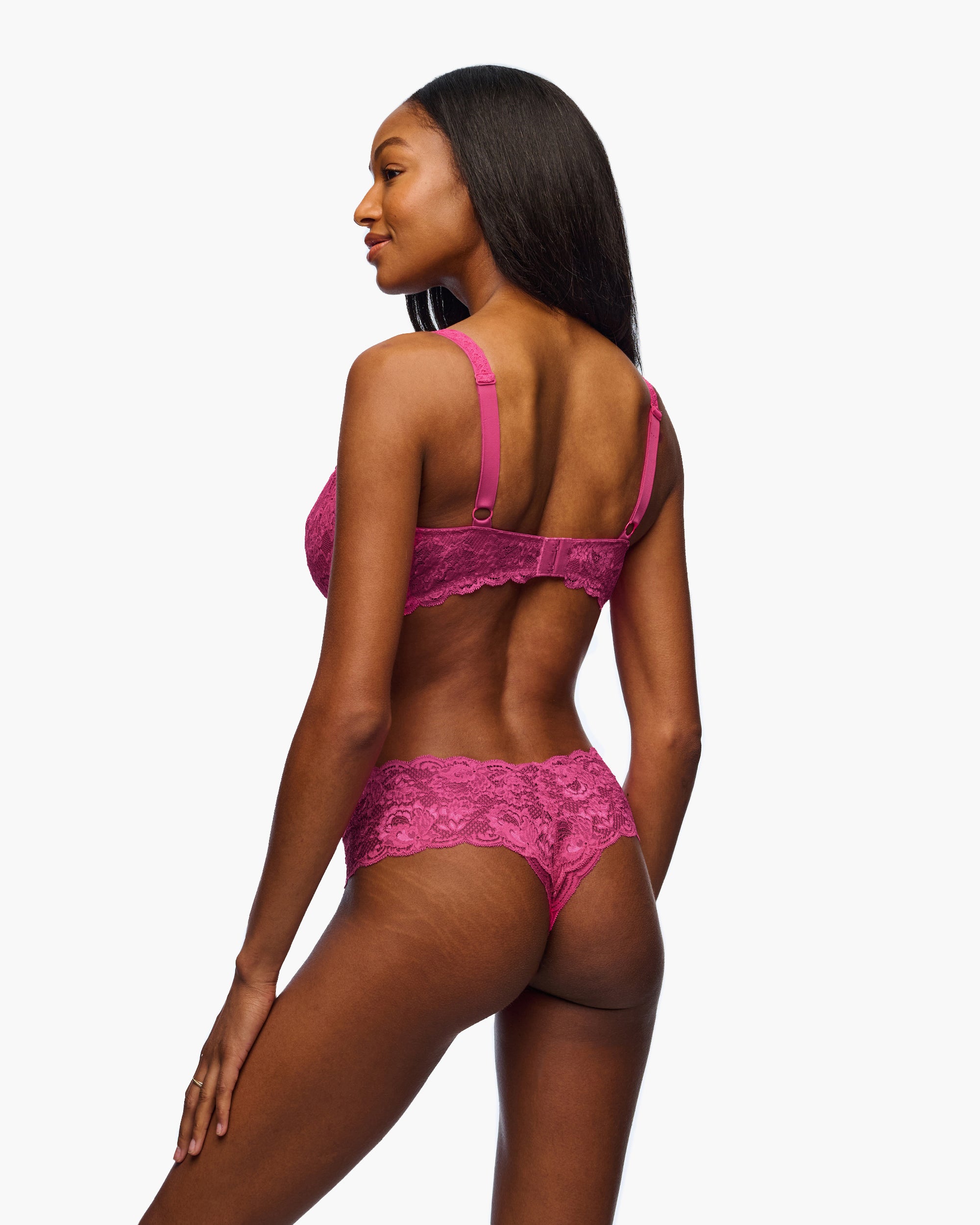 Pink Bra - Never Say Never Balconette Bra