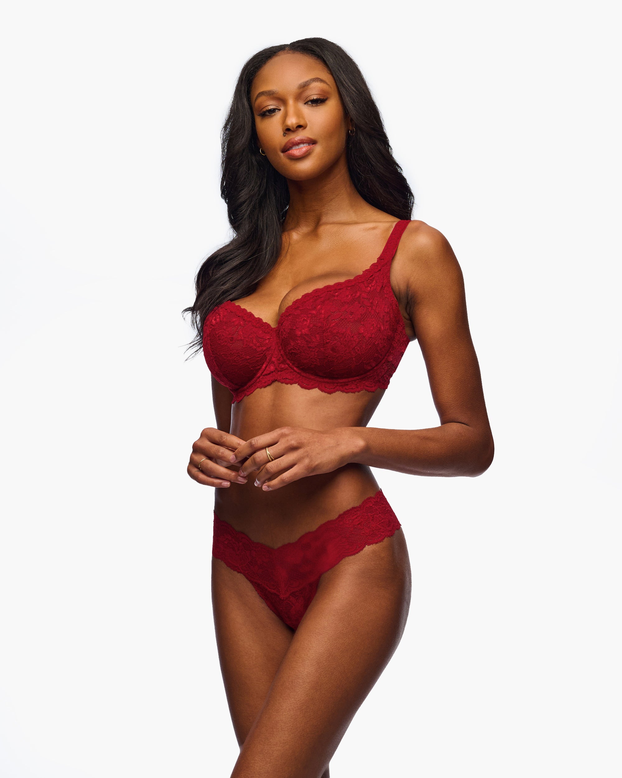 Red Bra - Never Say Never Balconette Bra