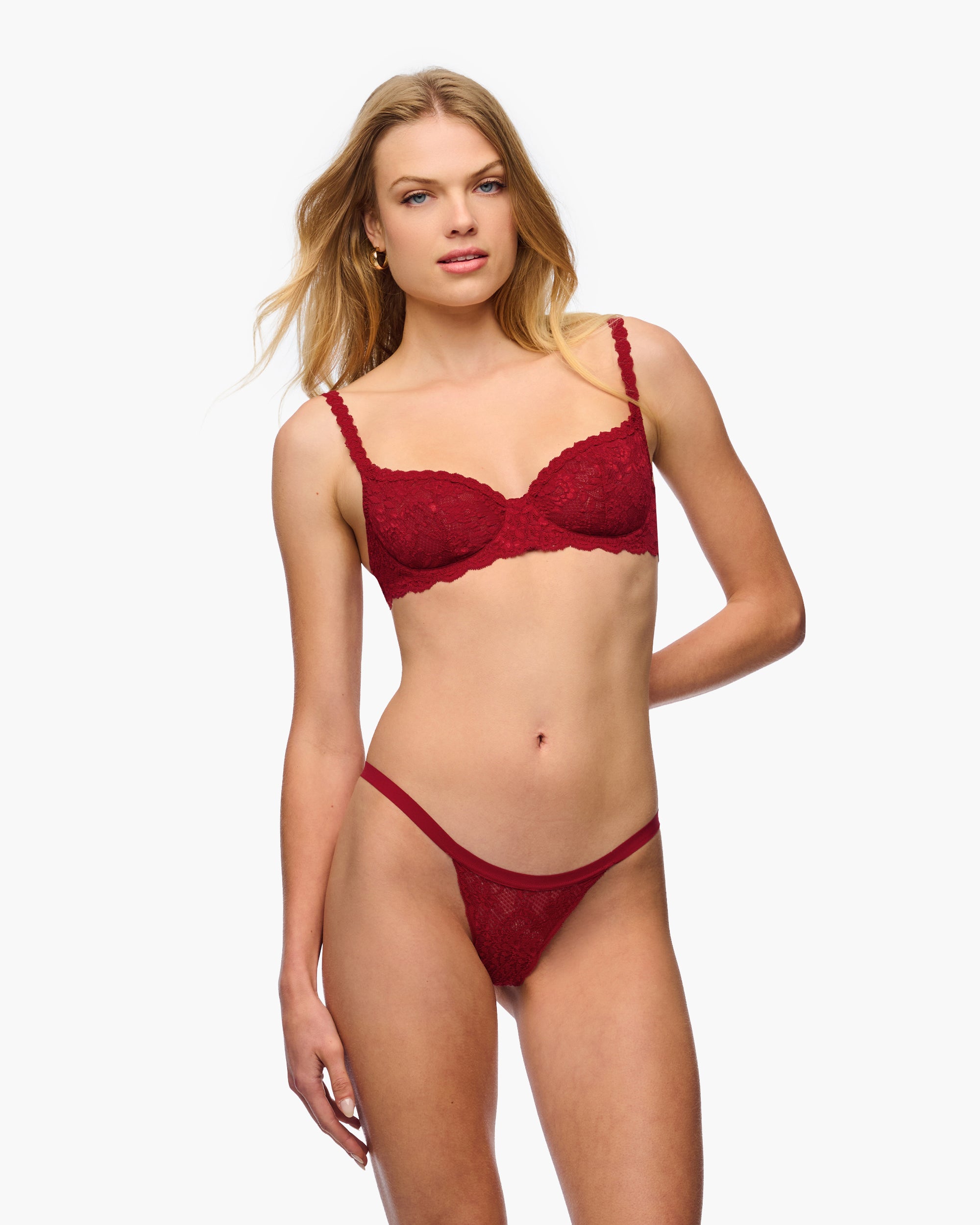 Red Bra - Never Say Never Balconette Bra
