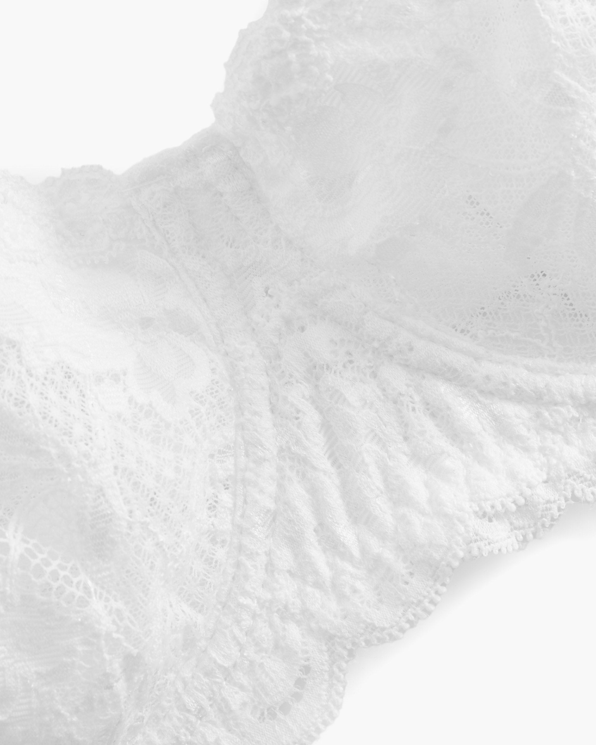 White Bra - Never Say Never Balconette Bra