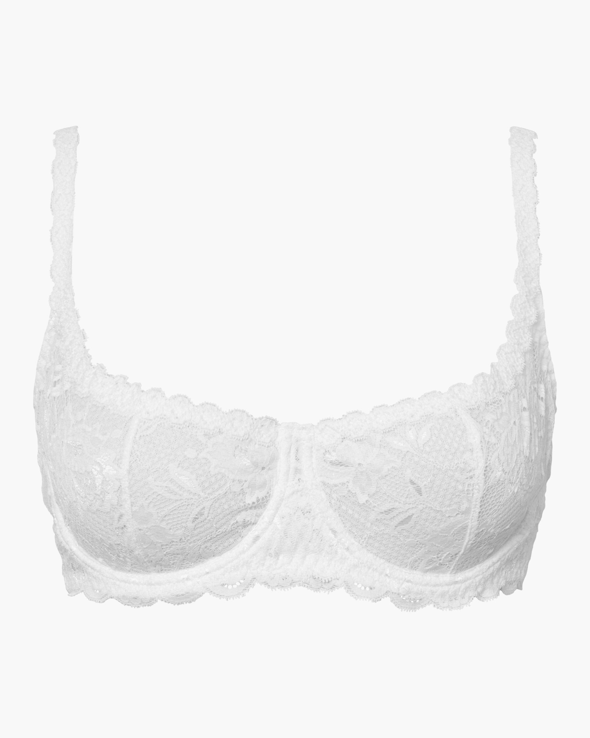 White Bra - Never Say Never Balconette Bra