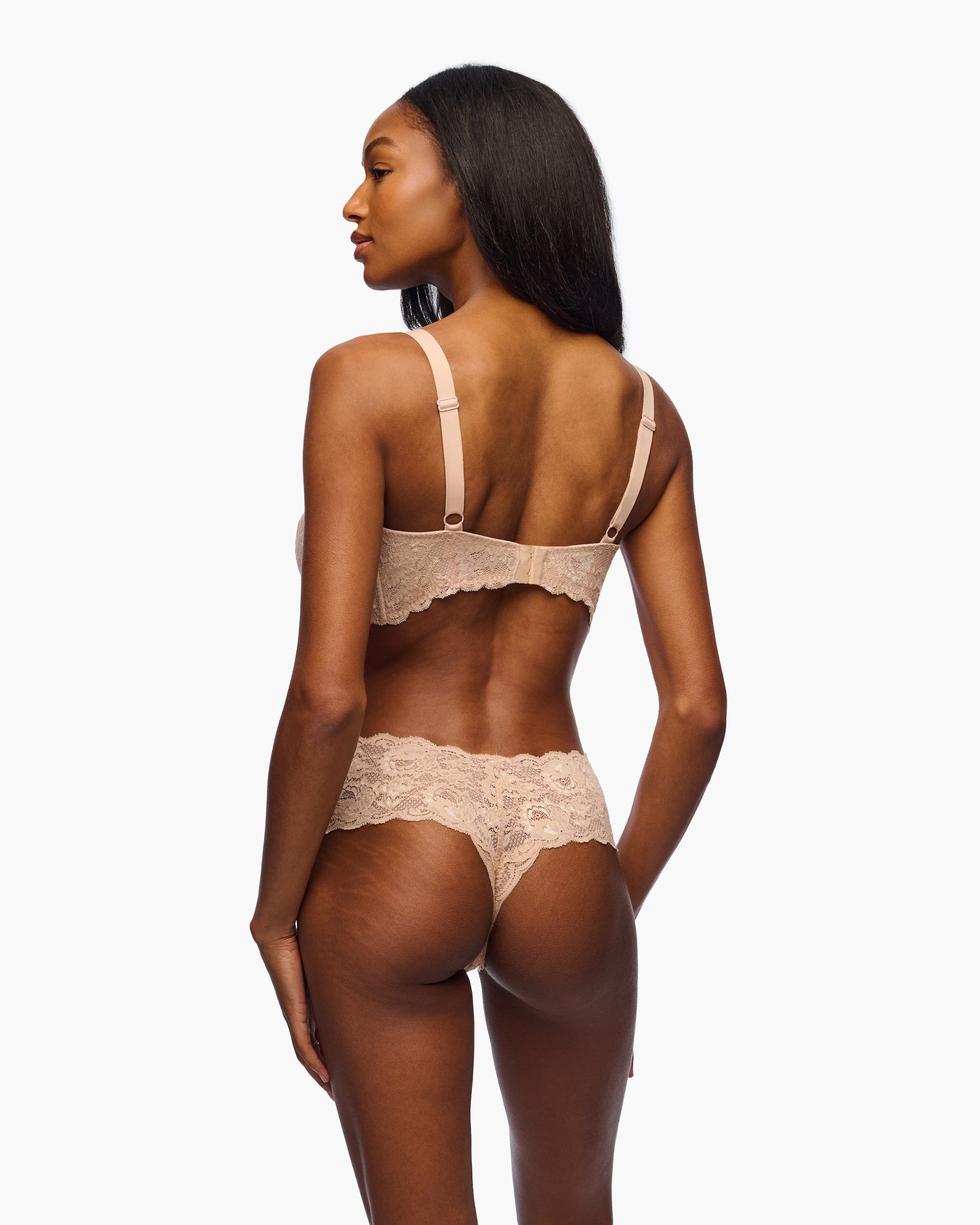 Beige Bh - Never Say Never Plunge-Bh