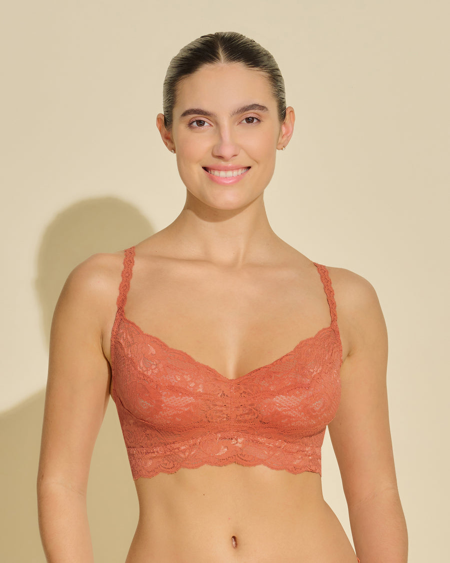 Orange Bralette - Never Say Never Brassière Sweetie