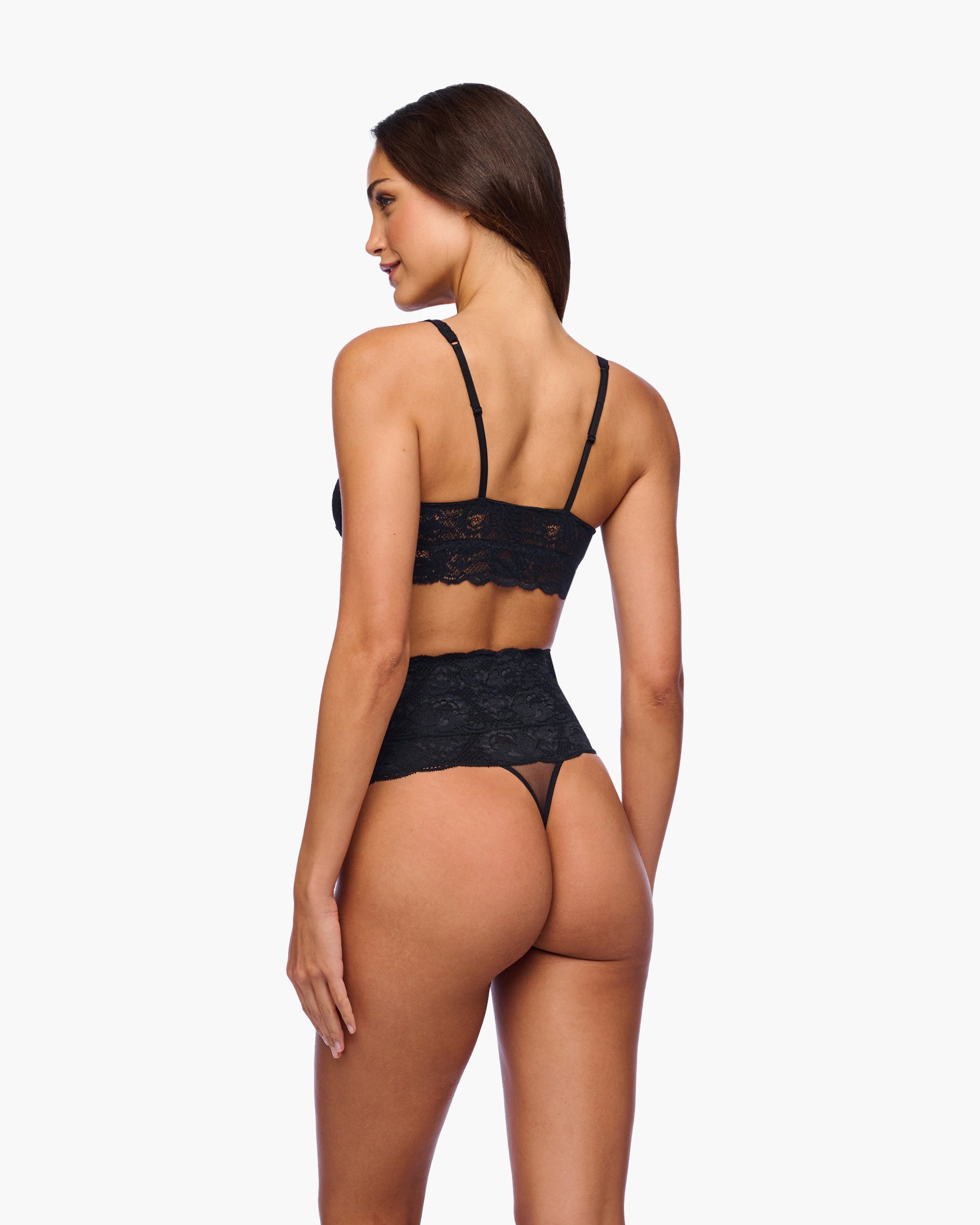 Noir Bralette - Never Say Never Brassière Sweetie