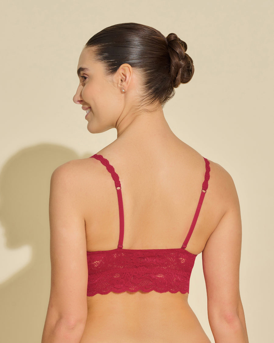 Red Bralette - Never Say Never Sweetie Bralette