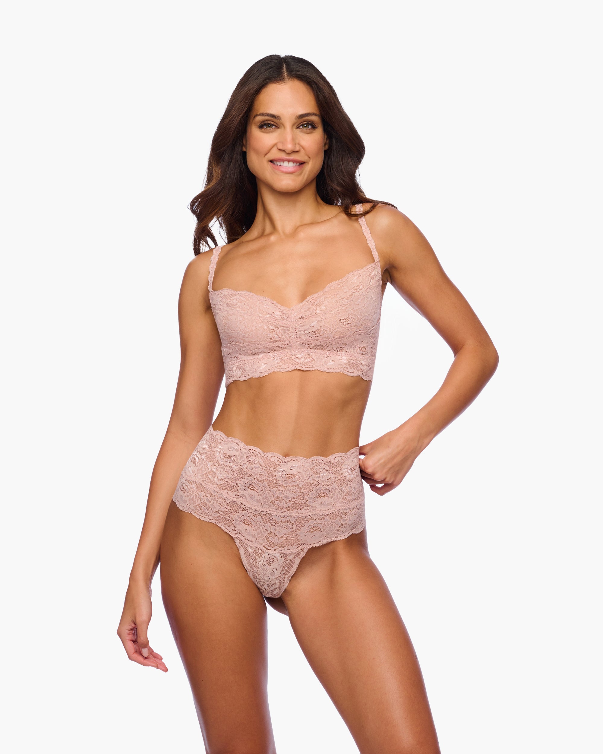 Pink Bralette - Never Say Never Sweetie Bralette