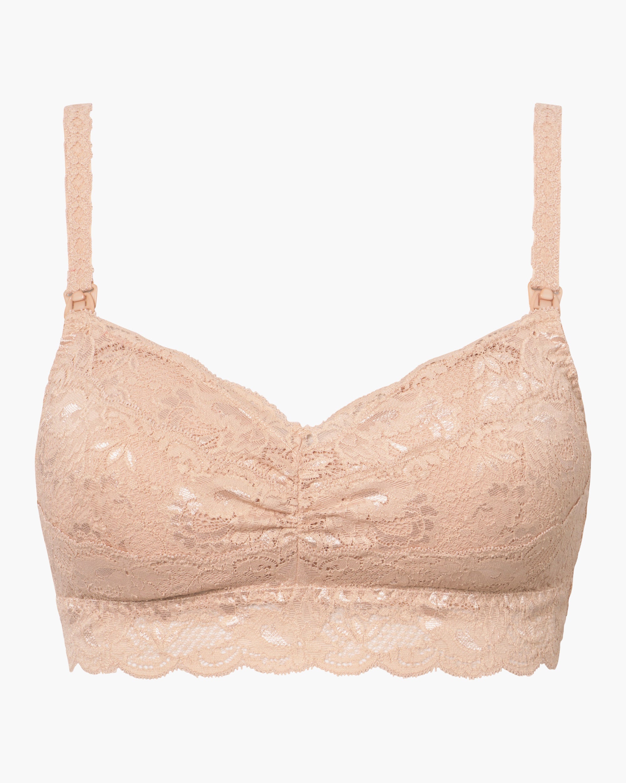 Beige Bralette - Never Say Never Mommie - Bralette De Maternidad