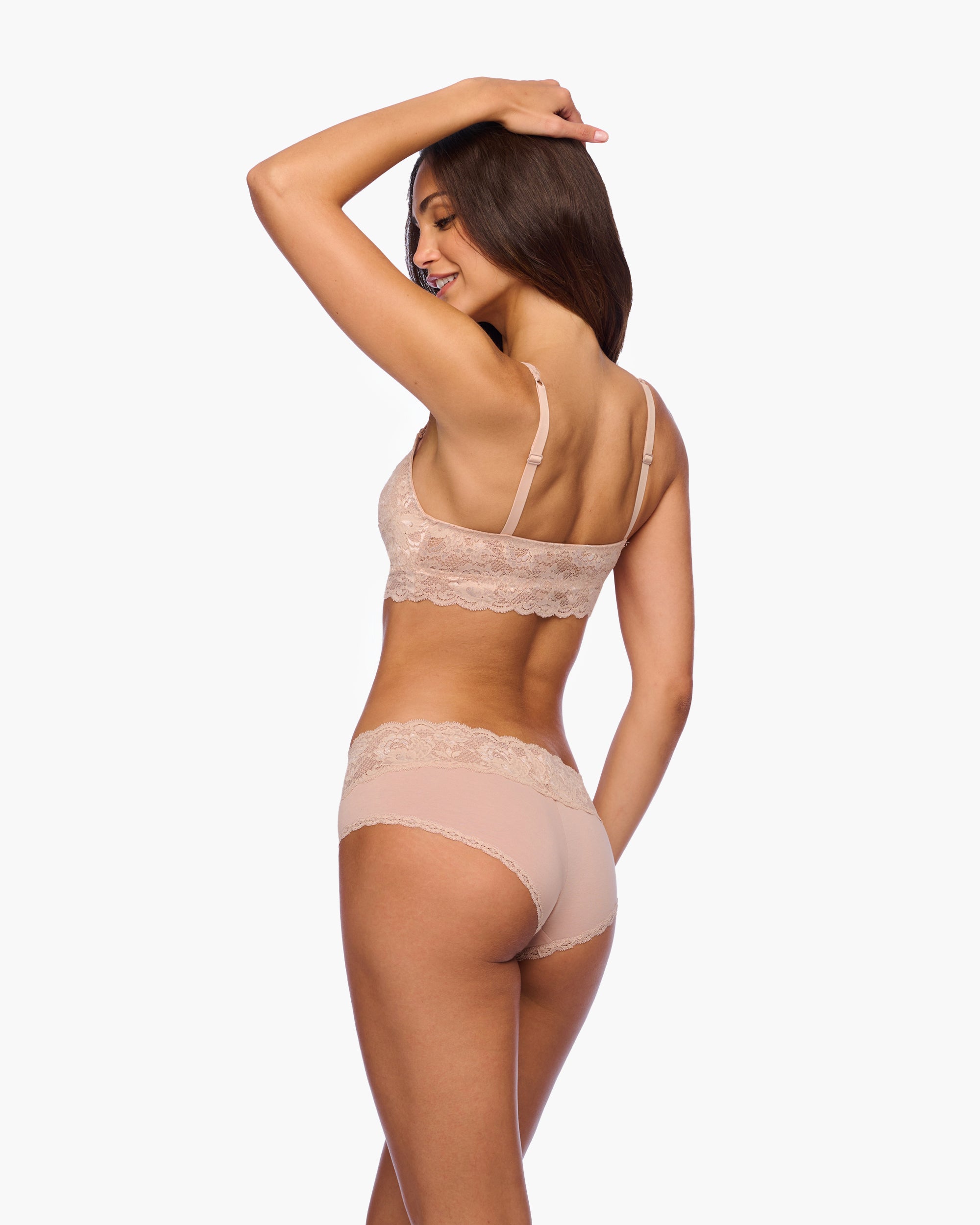 Beige Bralette - Never Say Never Maternity Mommie Nursing Bralette