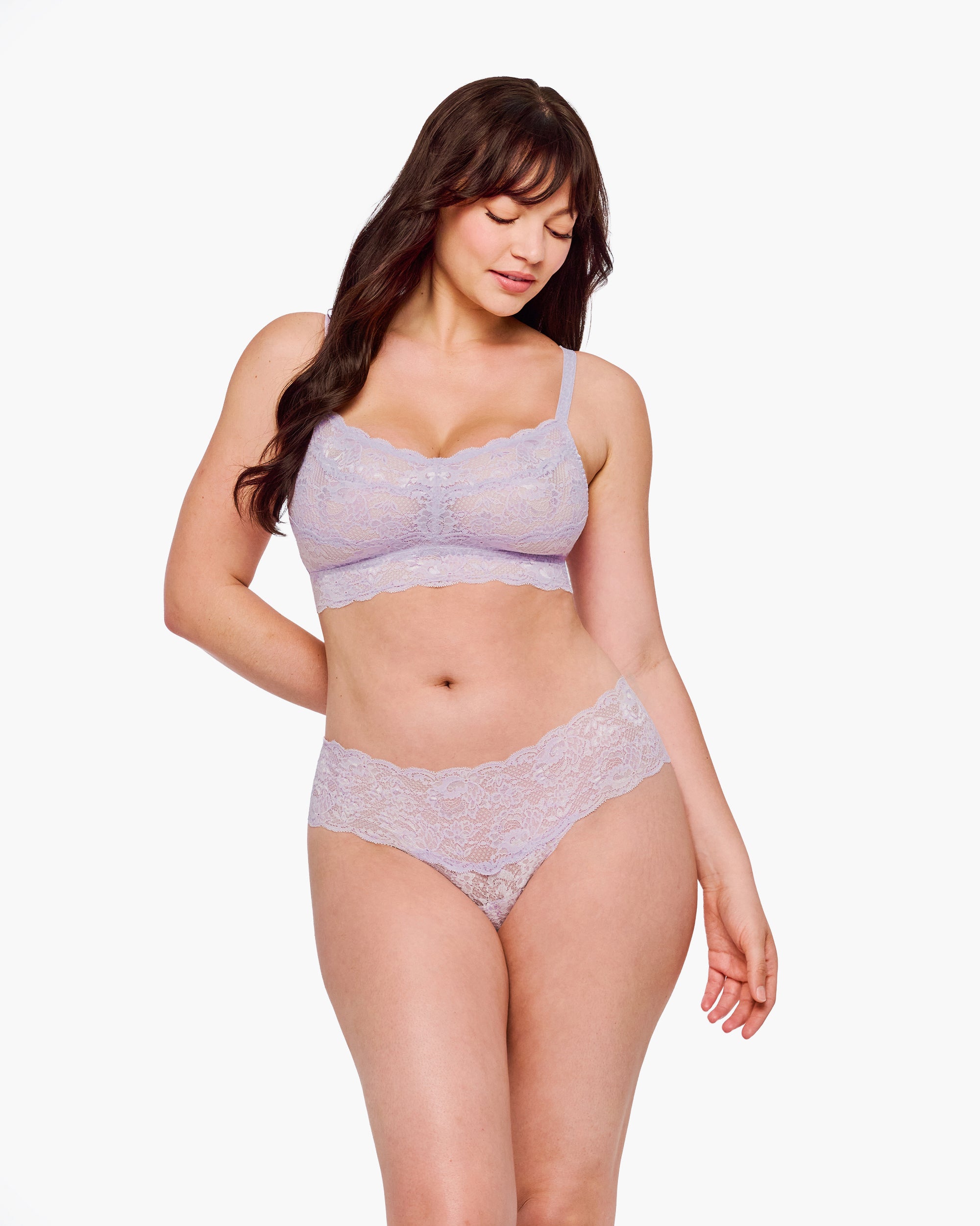 Púrpura Bralette - Never Say Never Curvy Sweetie - Bralette