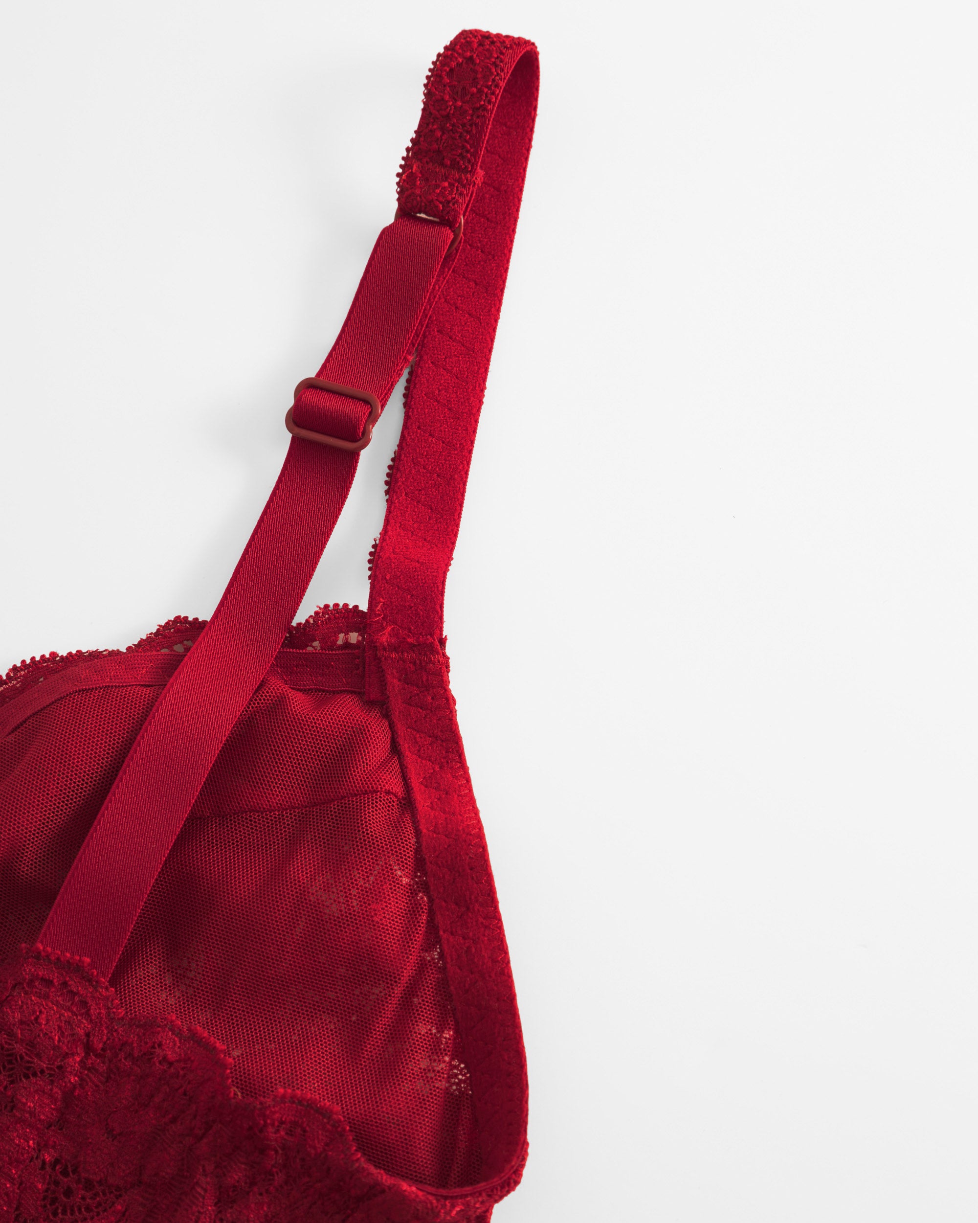 Red Bralette - Never Say Never Curvy Sweetie Bralette