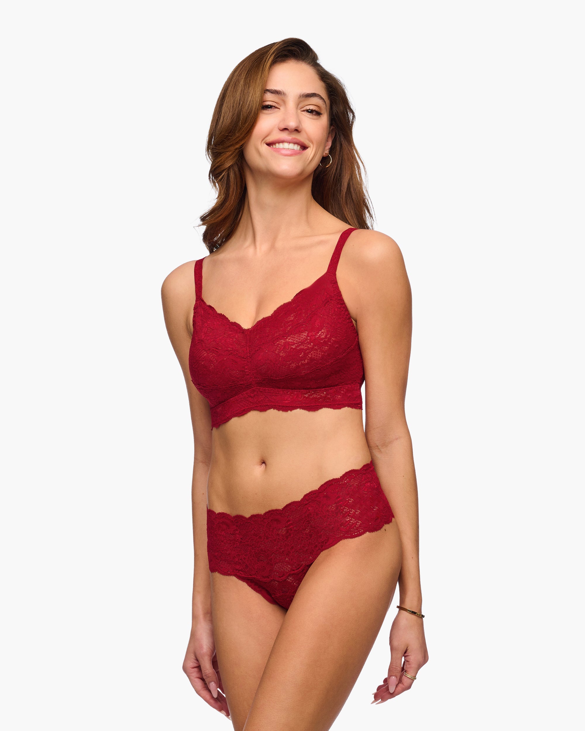 Red Bralette - Never Say Never Curvy Sweetie Bralette