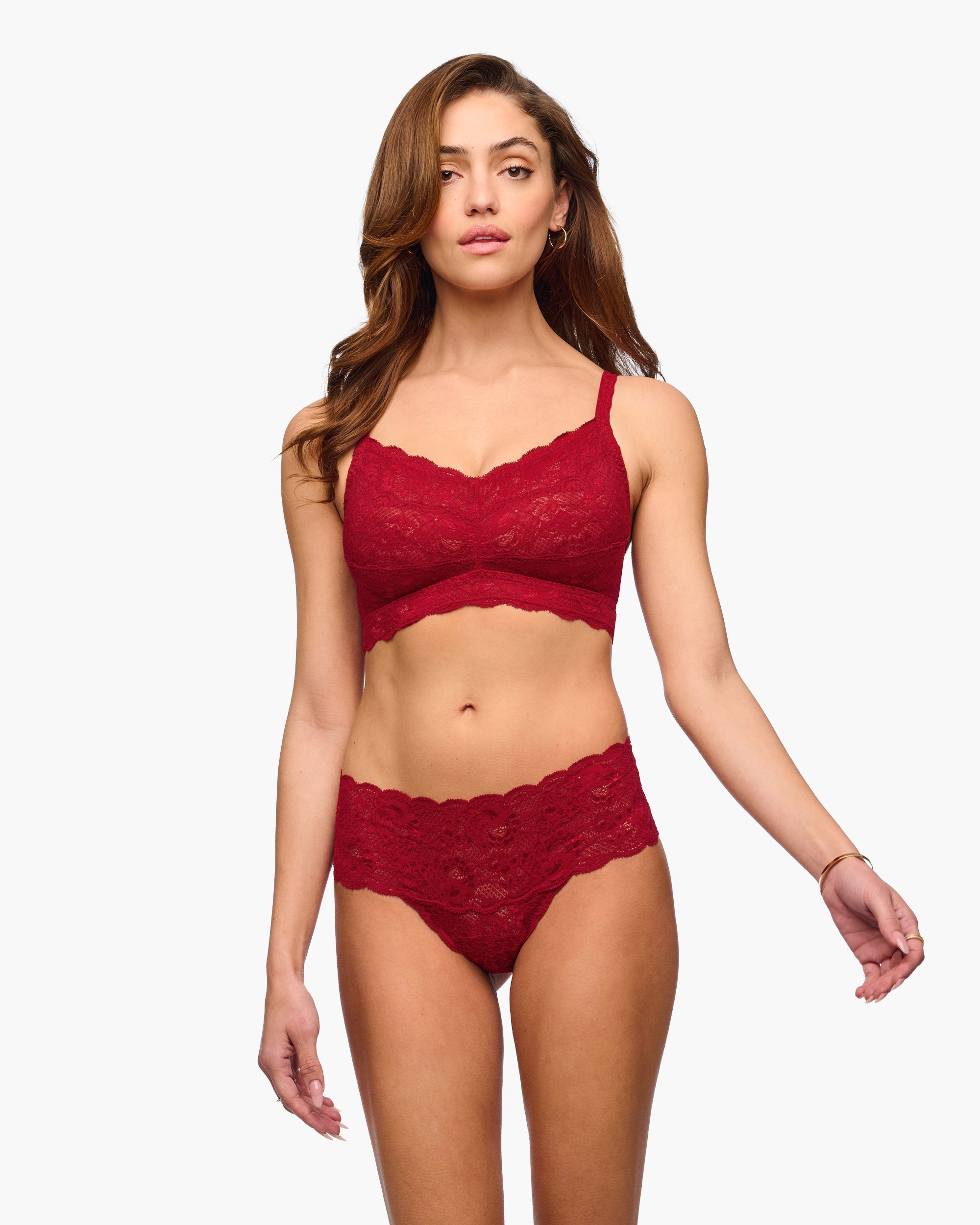 Red Bralette - Never Say Never Curvy Sweetie Bralette