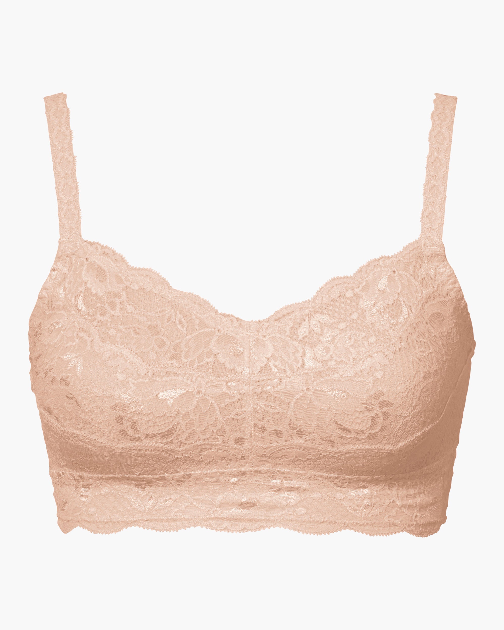 Beige Bralette - Never Say Never Bralette Curvy Sweetie