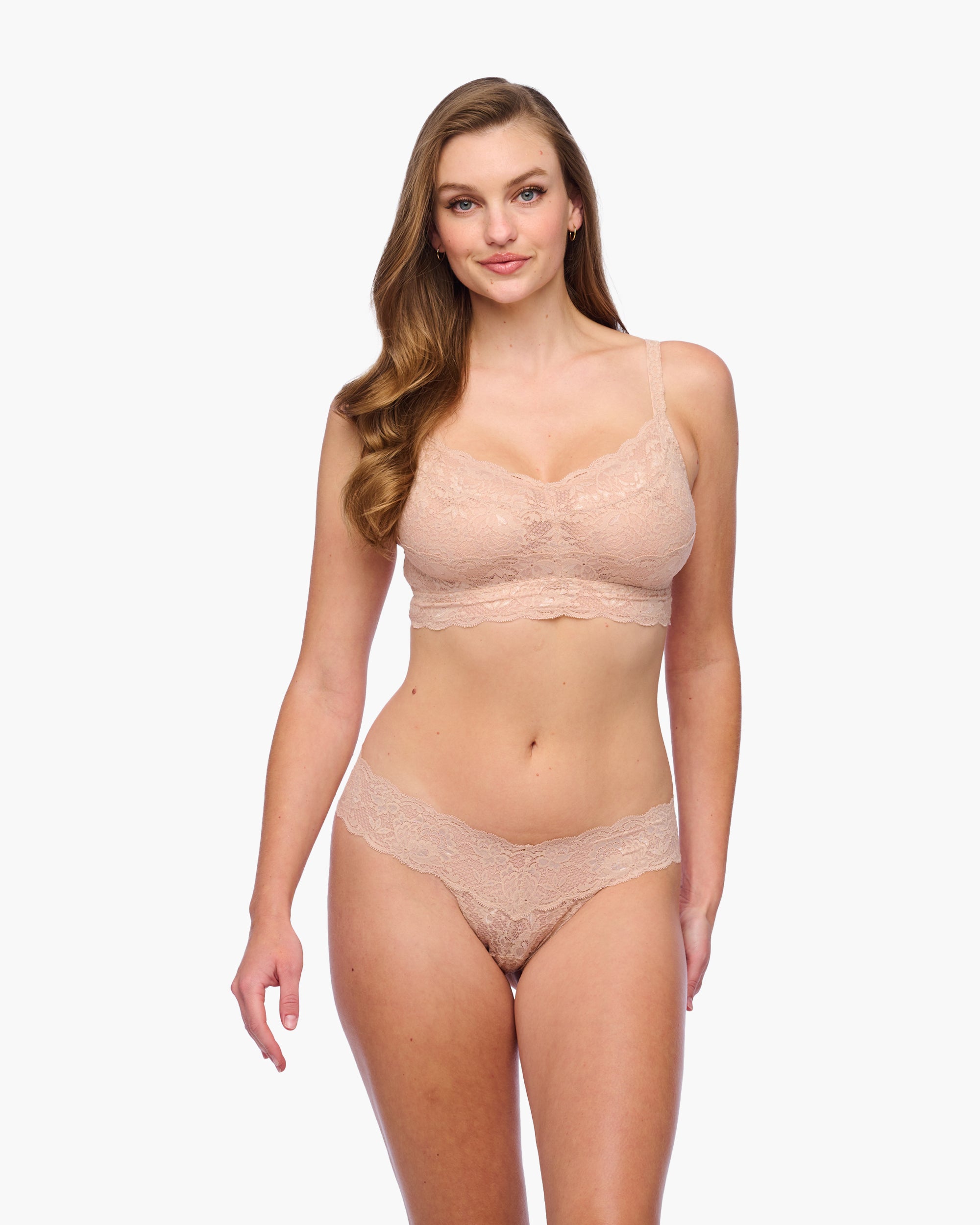 Beige Bralette - Never Say Never Curvy Sweetie Bralette