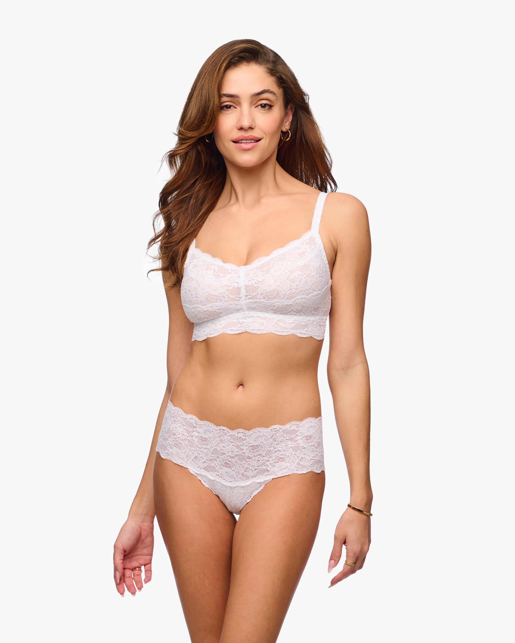 Blanc Bralette - Never Say Never Brassière Curvy Sweetie