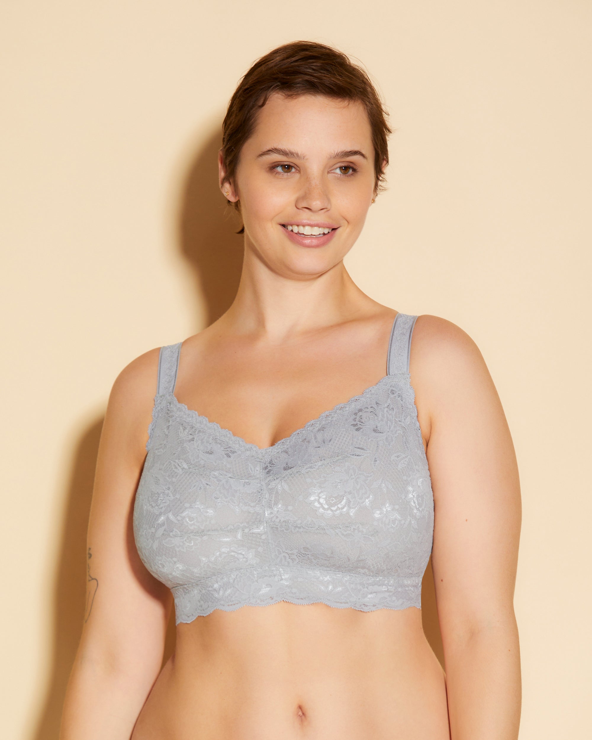 Gray Bralette - Never Say Never Super Curvy Sweetie Bralette