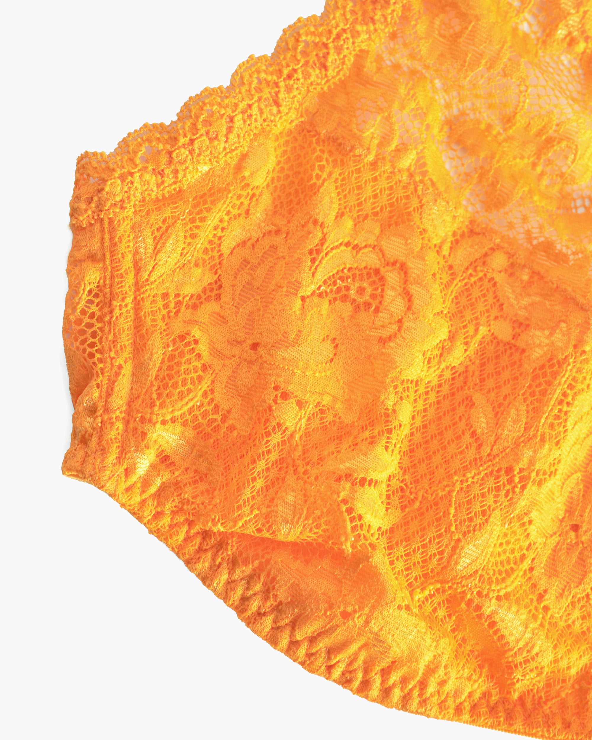 Orange Bralette - Never Say Never Racie Racerback Bralette