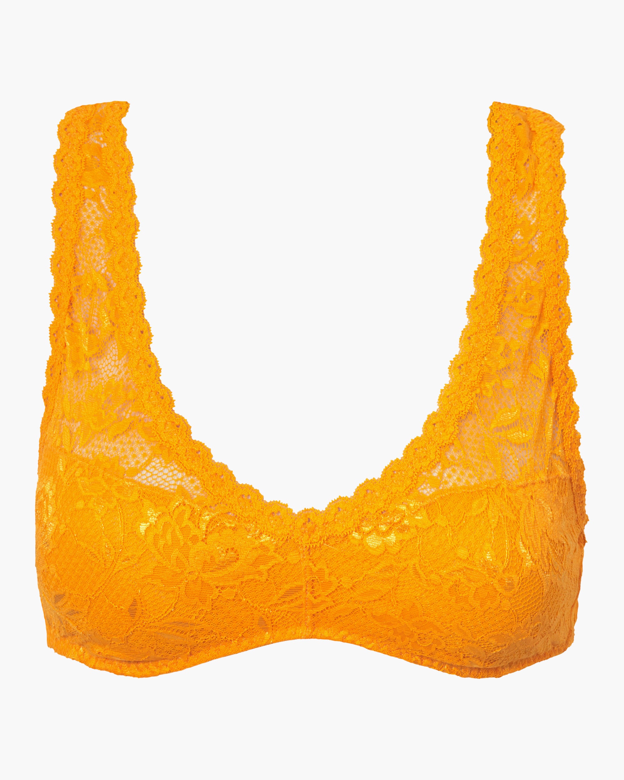 Naranja Bralette - Never Say Never Racie - Bralette Con Espalda De Nadador