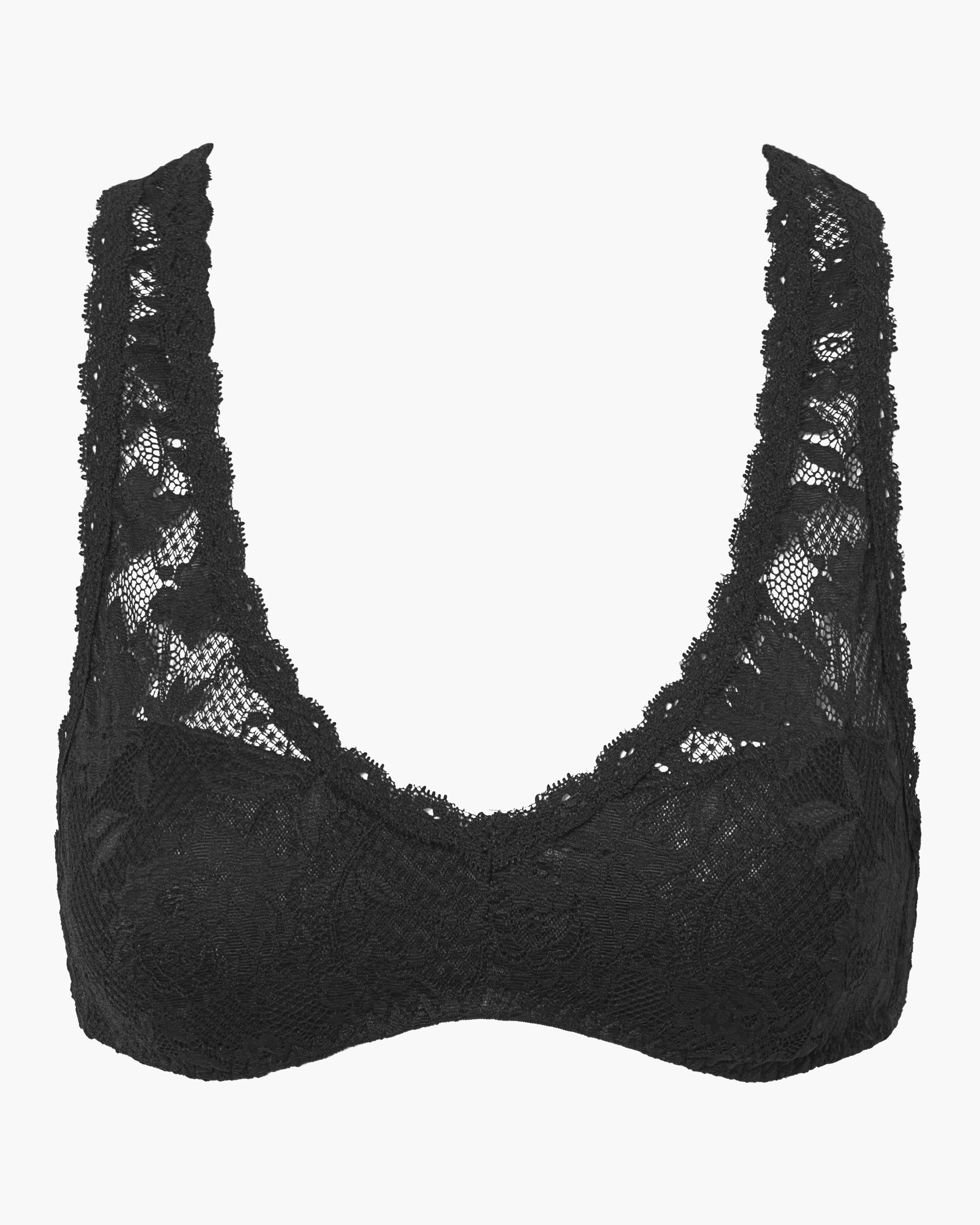 Schwarz Bralette - Never Say Never Racie Racerback-Bralette