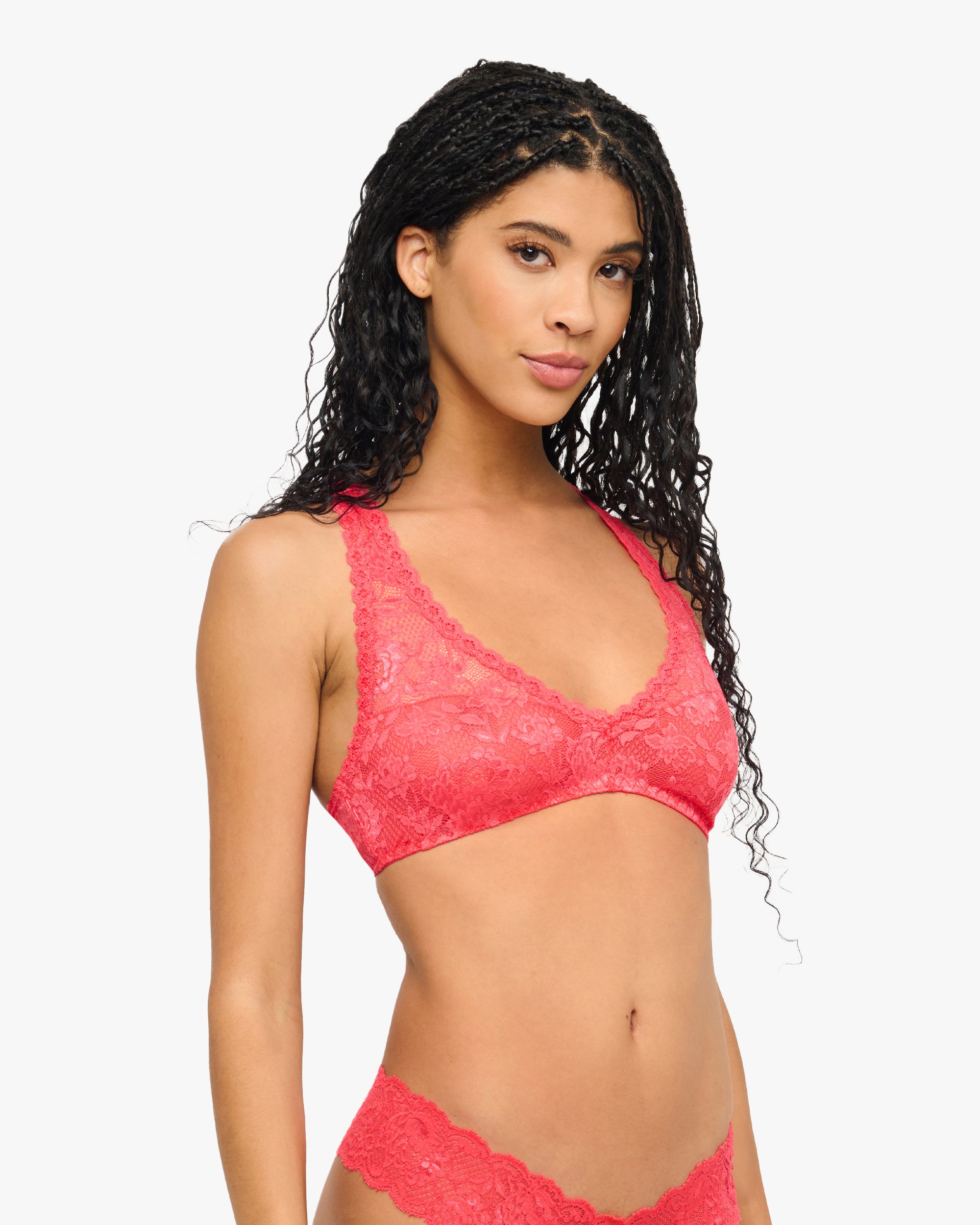 Rose Bralette - Never Say Never Brassière À Dos Nageur Racie