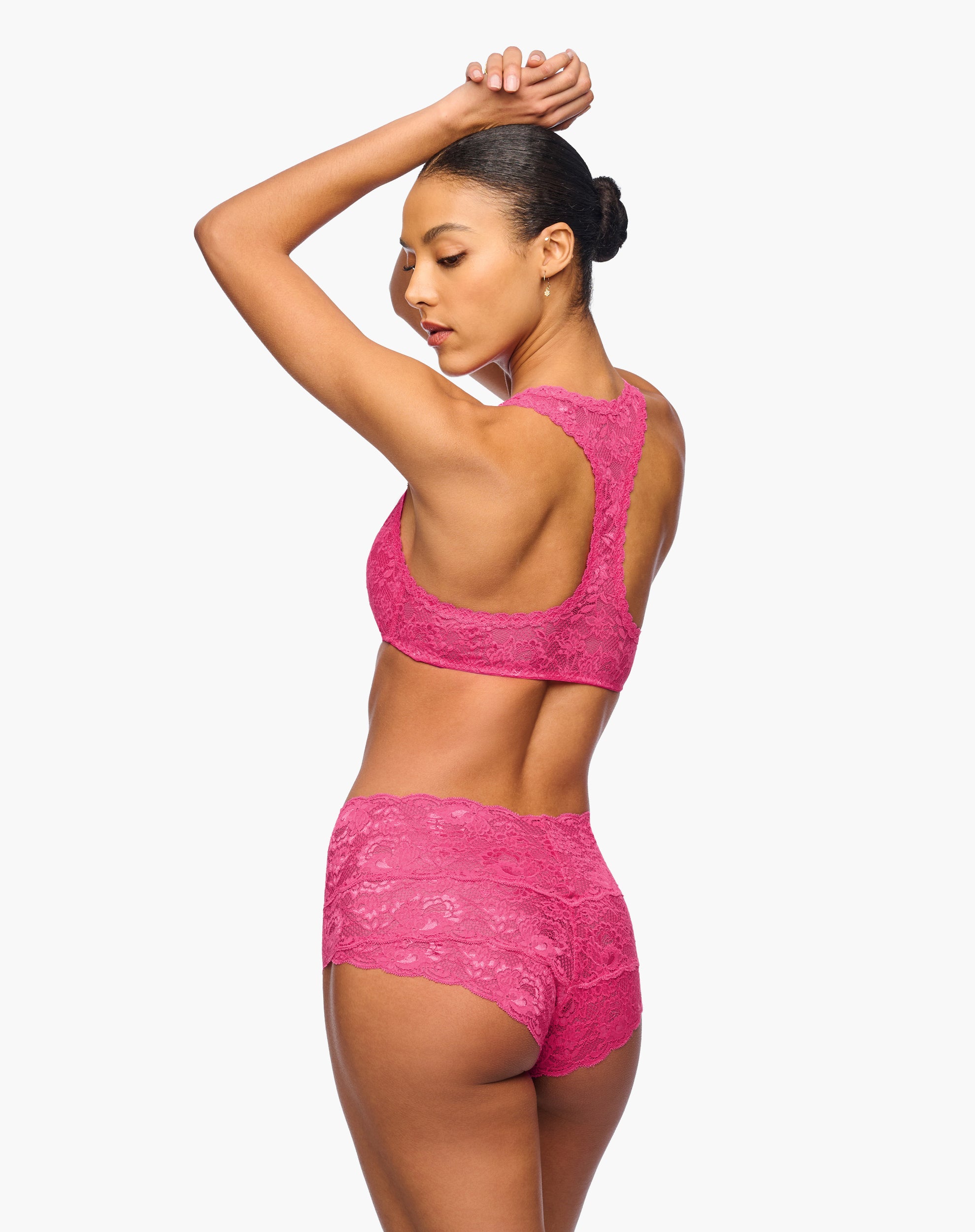 Rosa Bralette - Never Say Never Bralette Racie Con Spalline Incrociate
