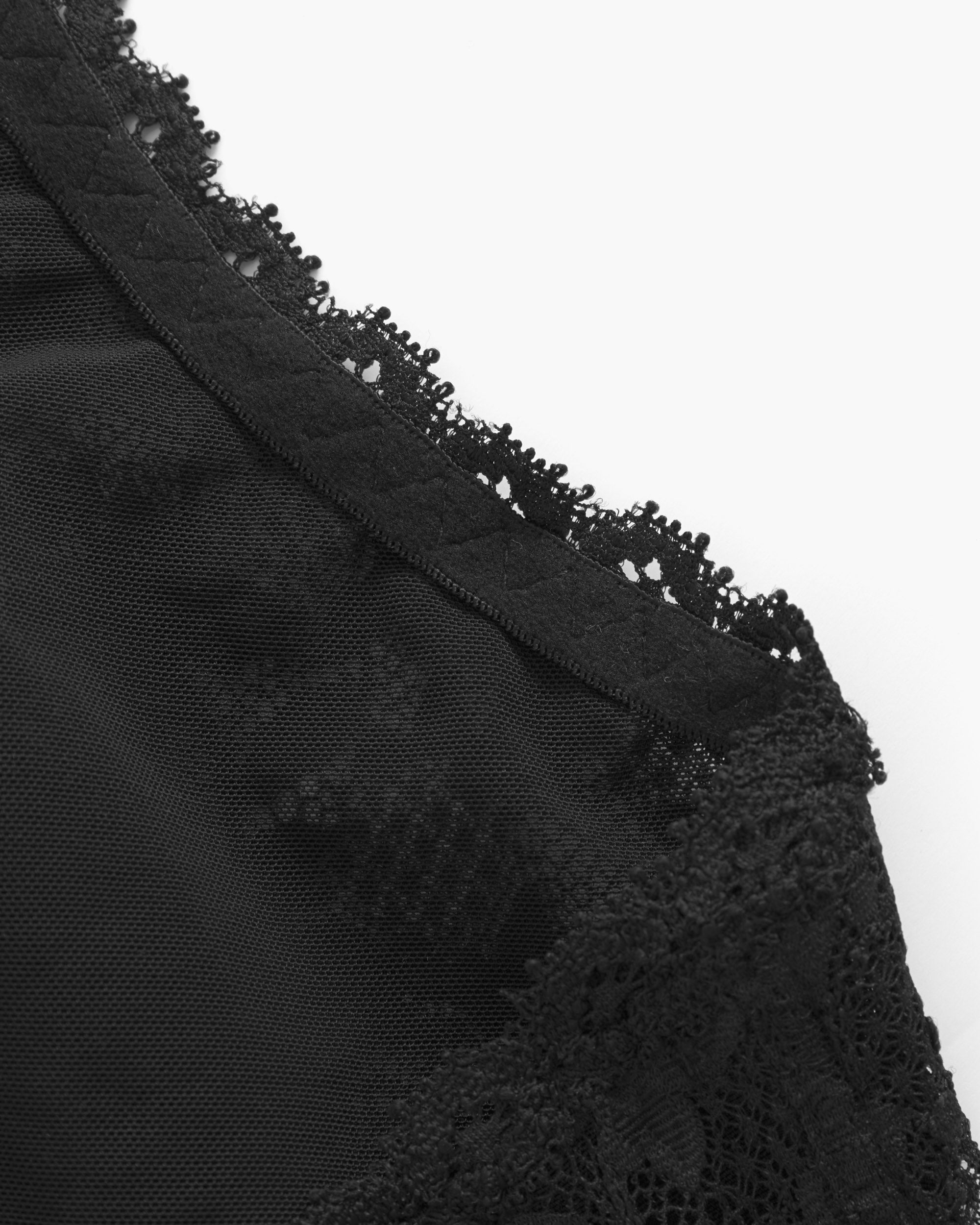 Noir Bralette - Never Say Never Brassière À Dos Nageur Curvy Racie