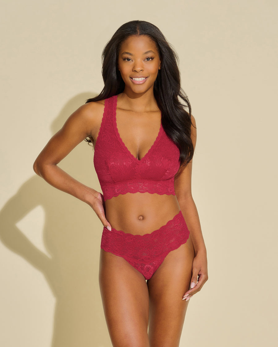 Rot Bralette - Never Say Never Curvy Racie Racerback-Bralette