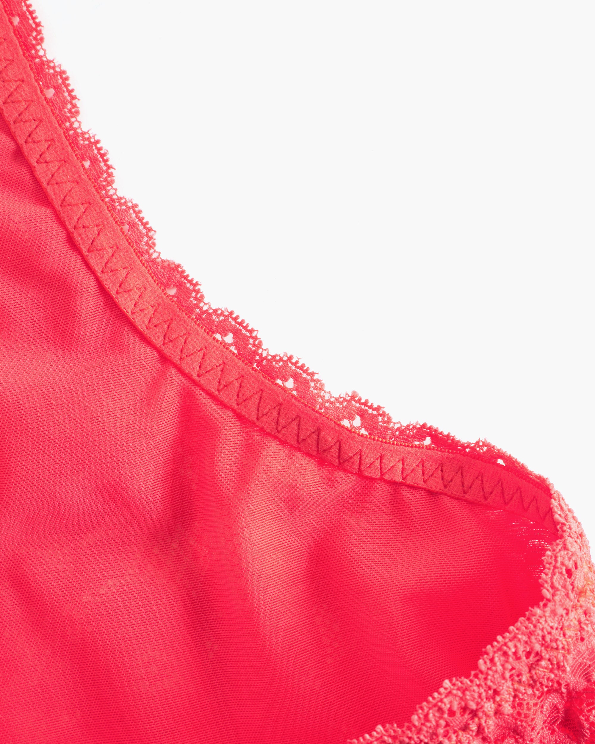 Rosa Bralette - Never Say Never Bralette Curvy Racie Con Spalline Incrociate Bralette