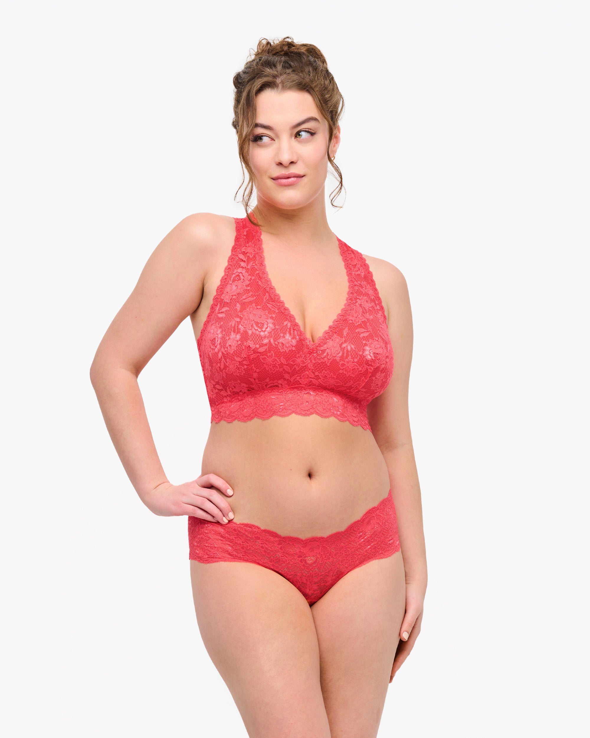 Rosa Bralette - Never Say Never Curvy Racie Racerback-Bralette