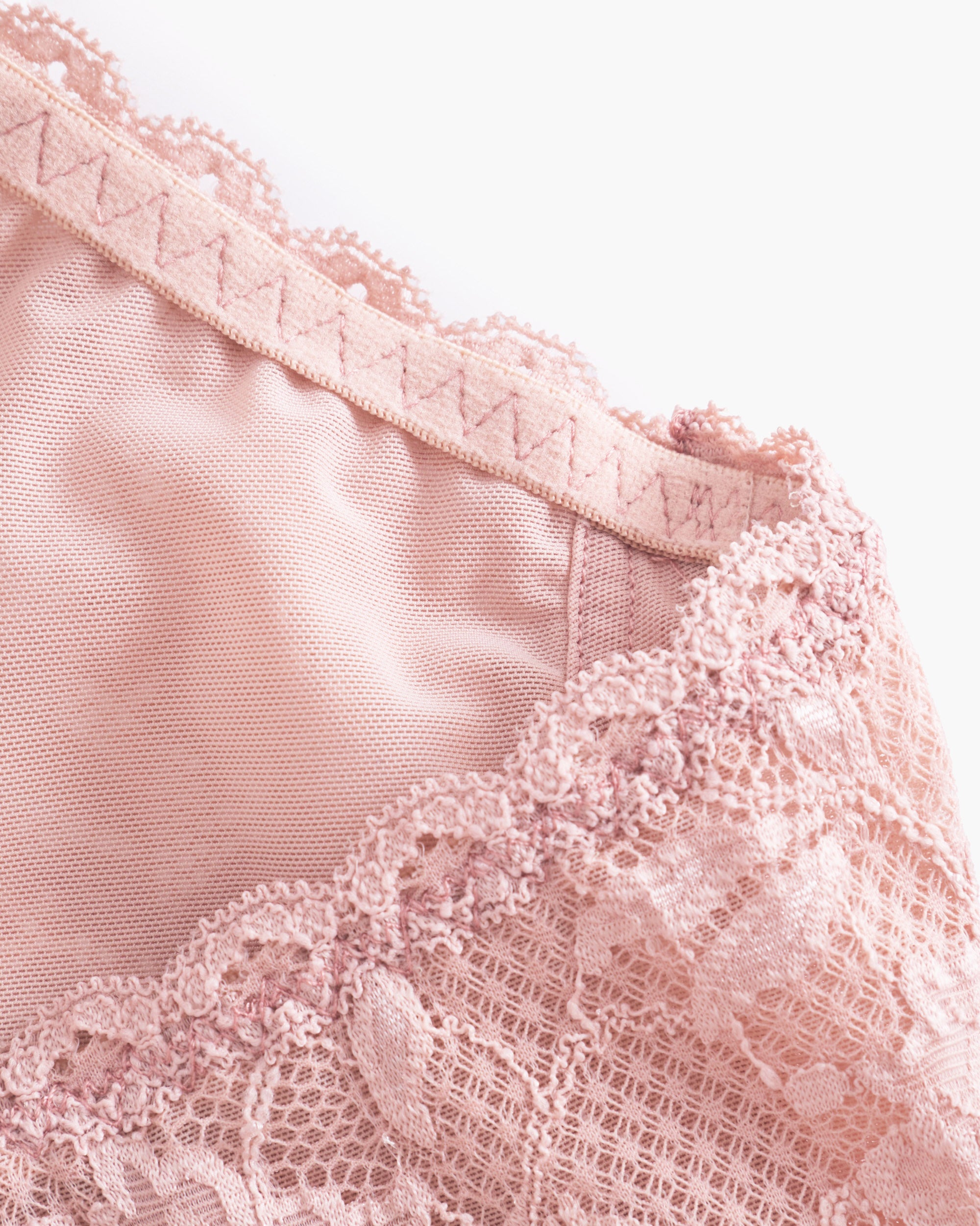 Rosa Bralette - Never Say Never Bralette Curvy Racie Con Spalline Incrociate Bralette