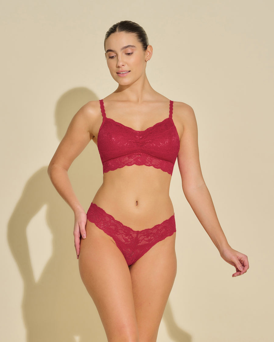 Roja Bralette - Never Say Never Sweetie - Bralette Con Relleno