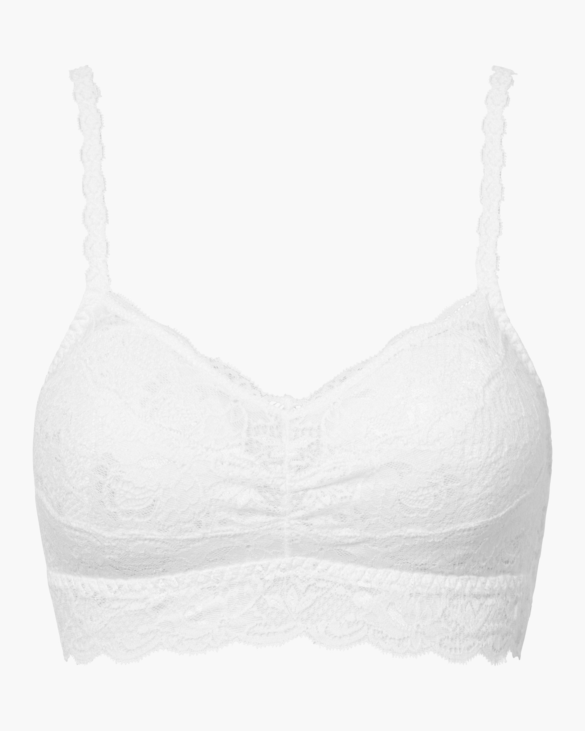 White Bralette - Never Say Never Sweetie Padded Bralette
