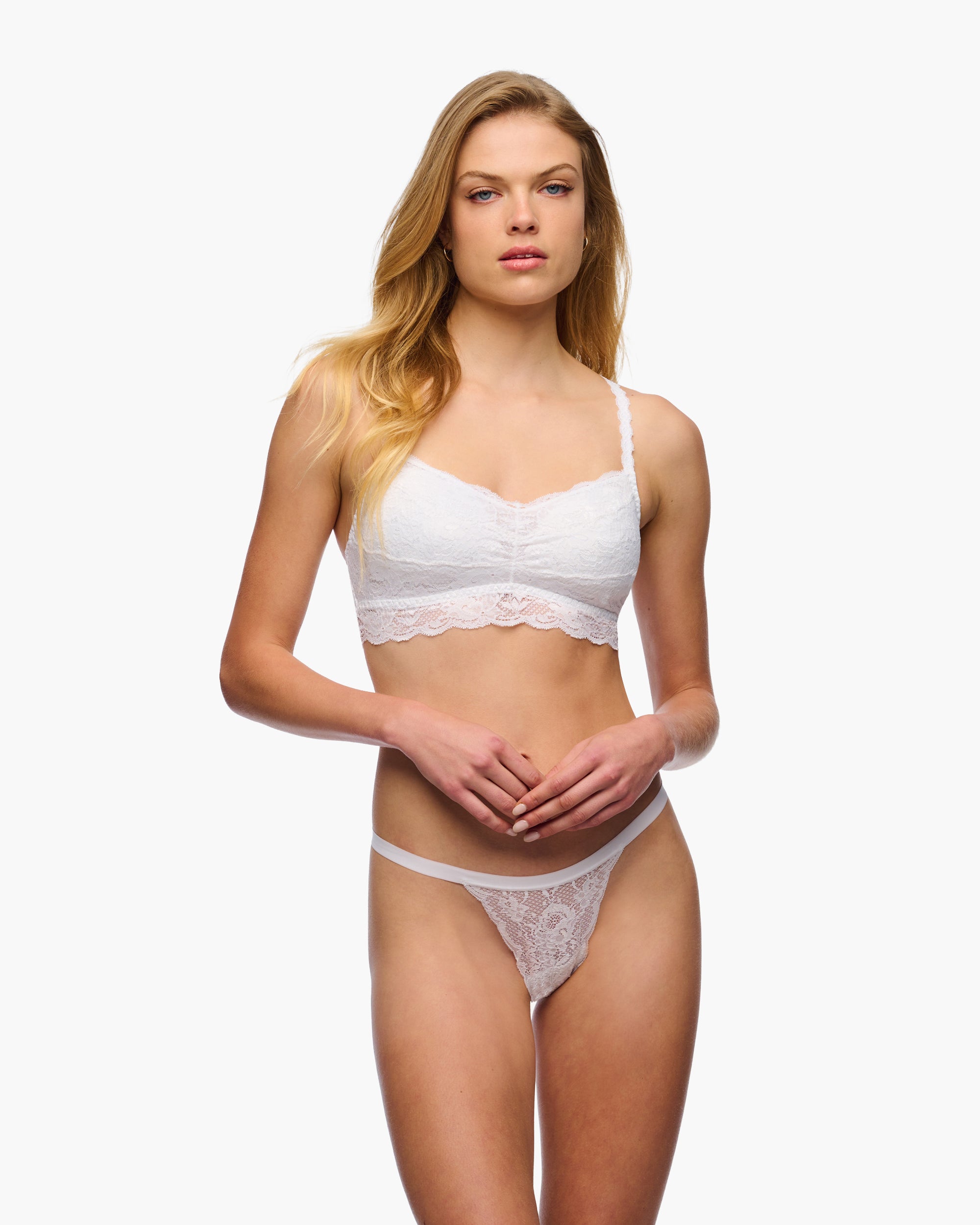 White Bralette - Never Say Never Sweetie Padded Bralette