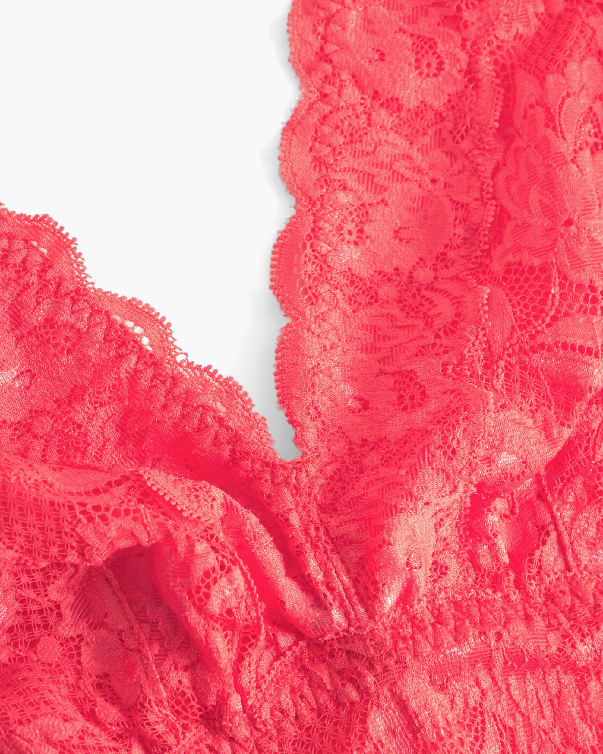 Rosa Bralette - Never Say Never Bralette Curvy Plungie Longline