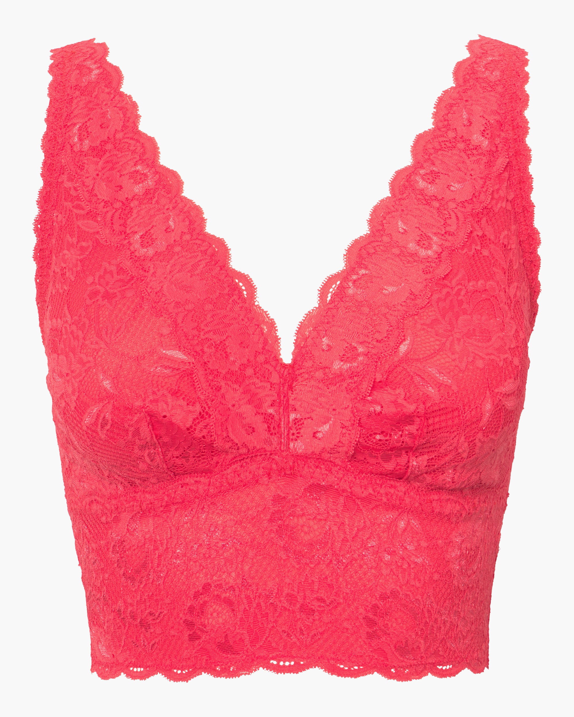 Rosada Bralette - Never Say Never Bralette Tipo Top Escotado Curvy