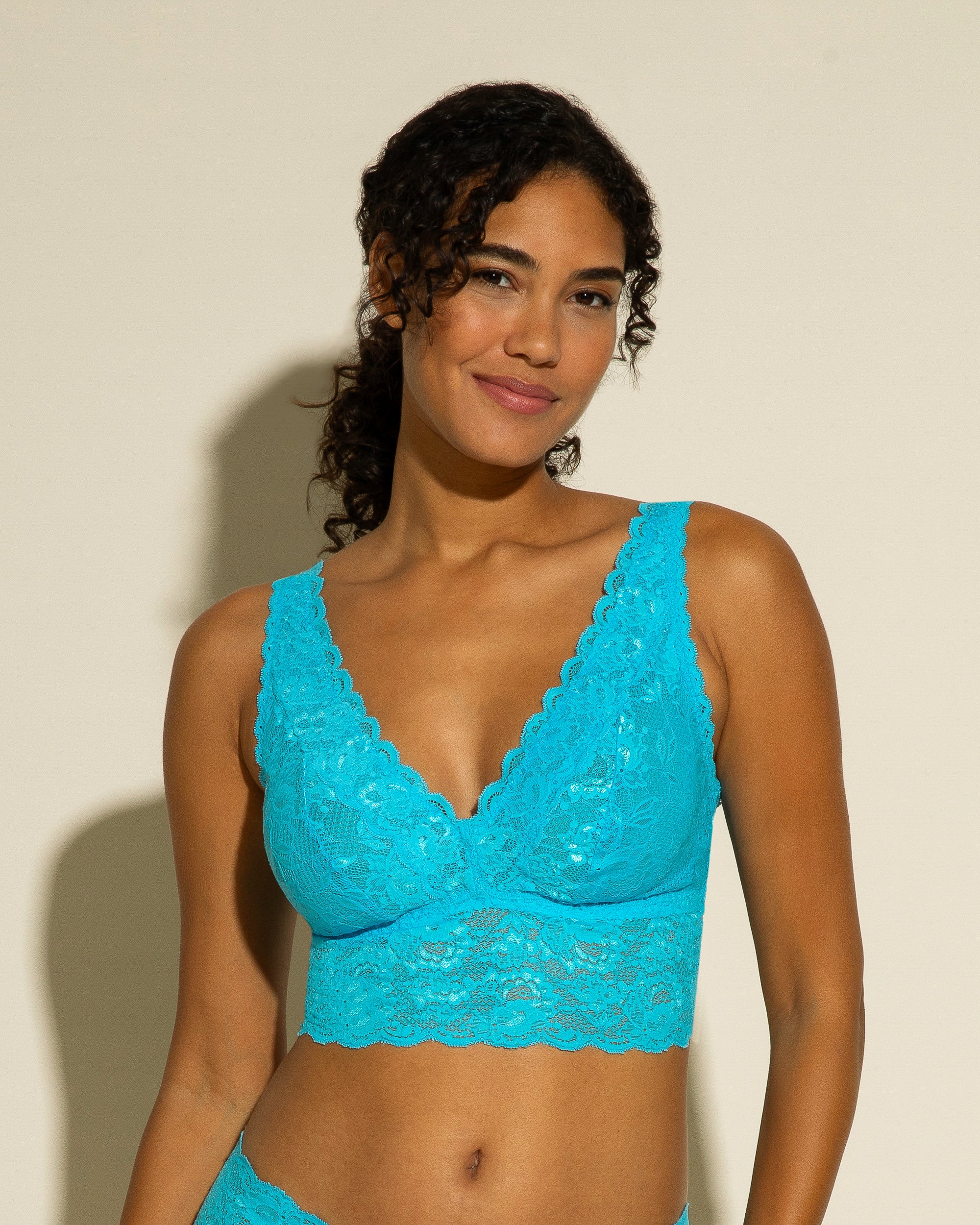 Azul Bralette - Never Say Never Bralette Tipo Top Escotado