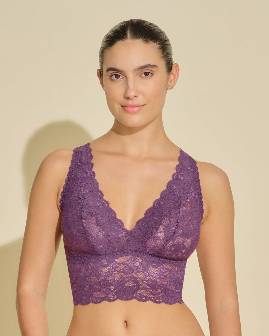 Violette Bralette - Never Say Never Brassière Décolleté Plongeant Longline