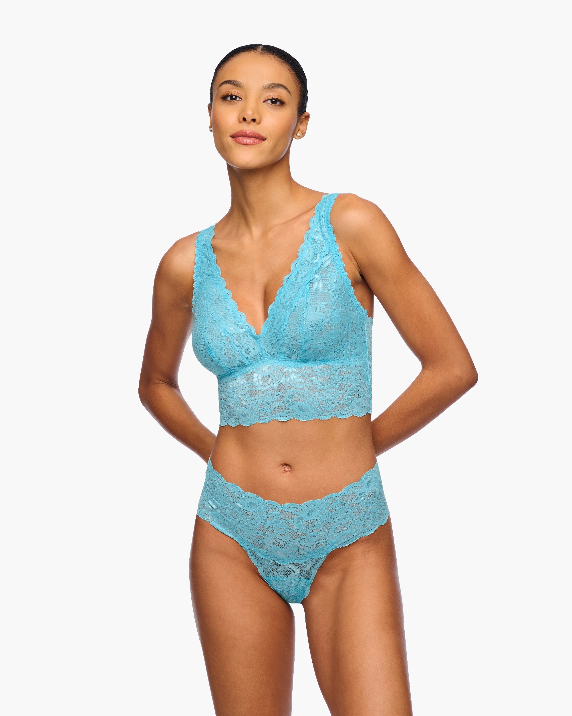 Azul Bralette - Never Say Never Bralette Tipo Top Escotado