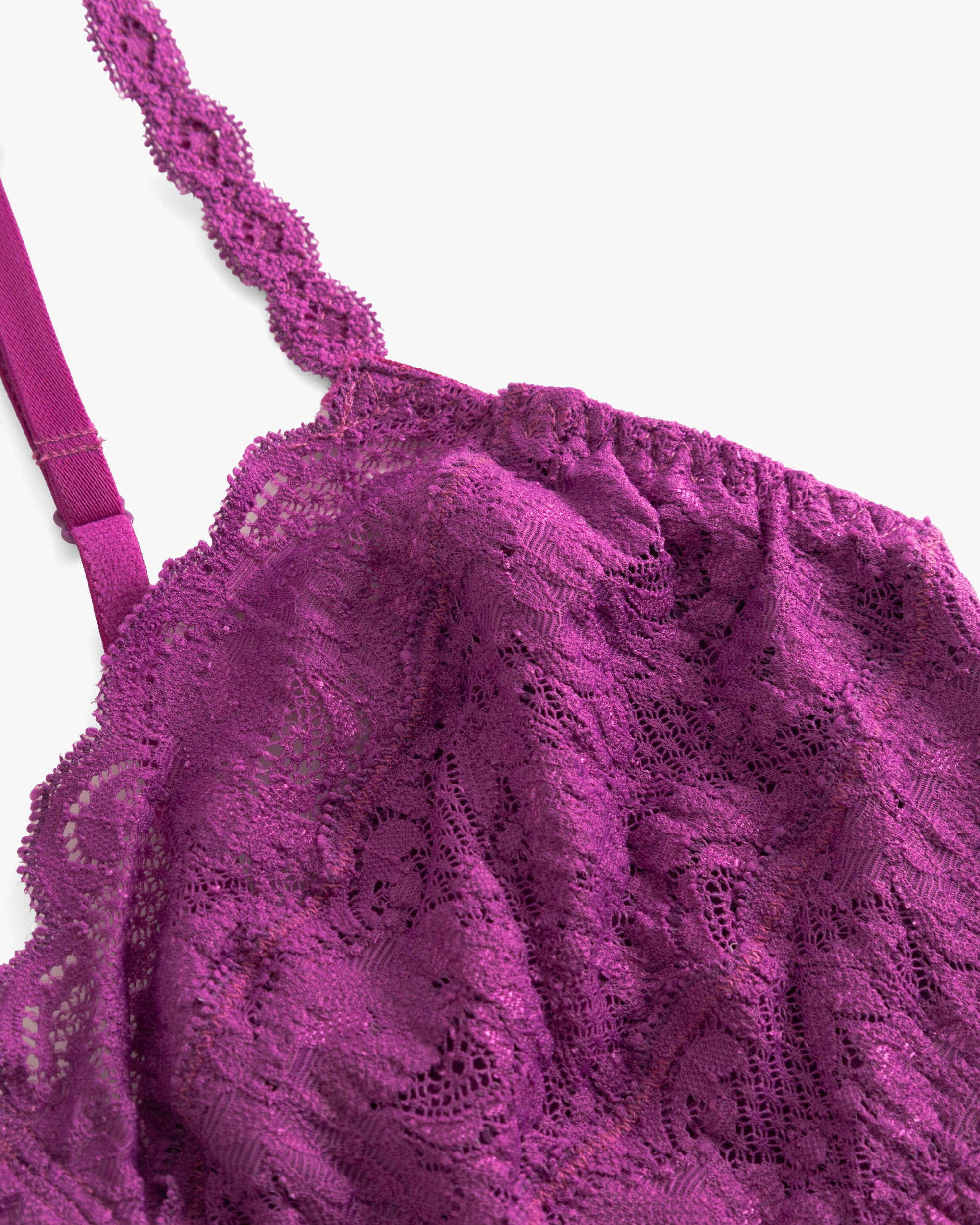 Purple Camisole - Never Say Never Crop Cami