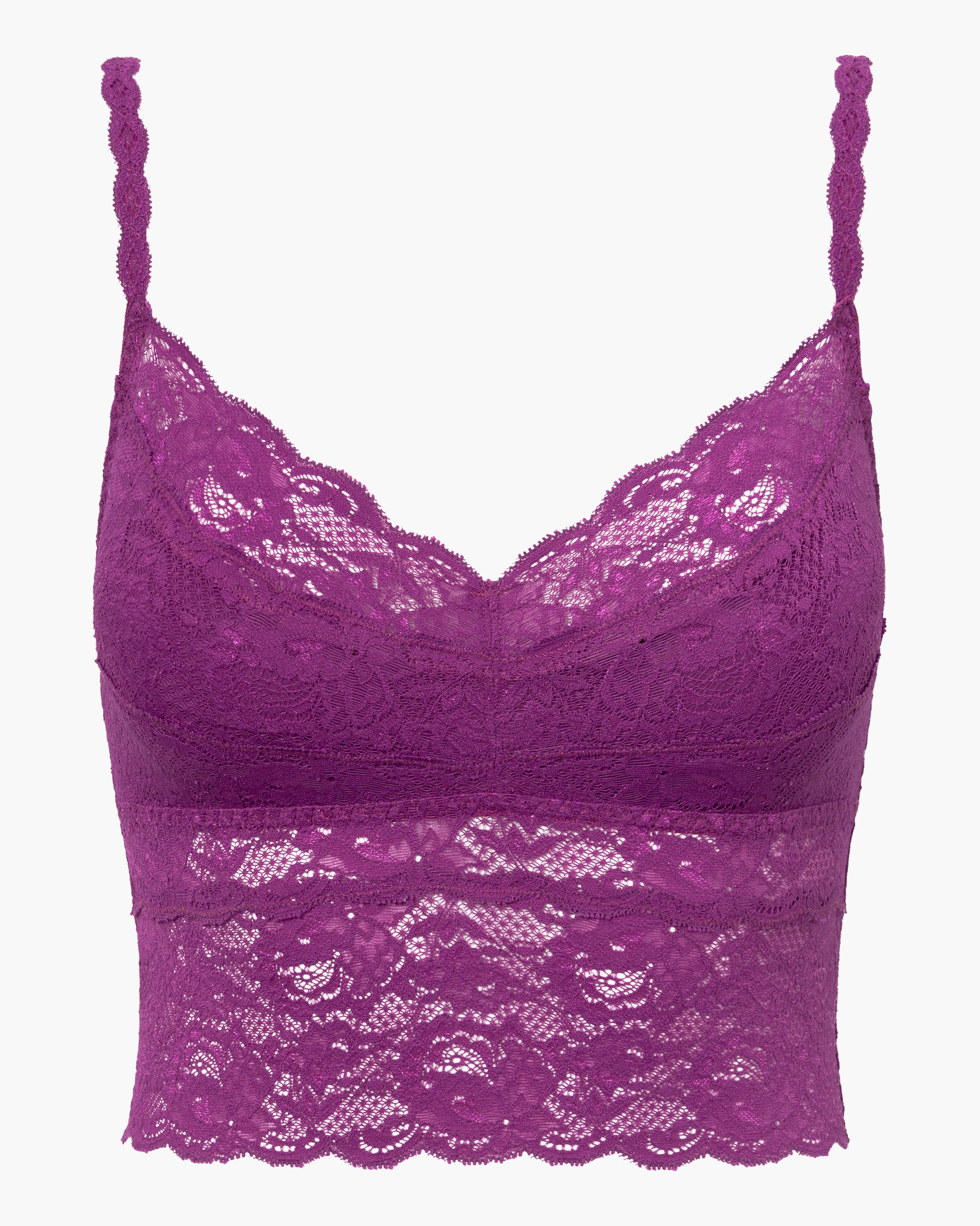 Purple Camisole - Never Say Never Crop Cami