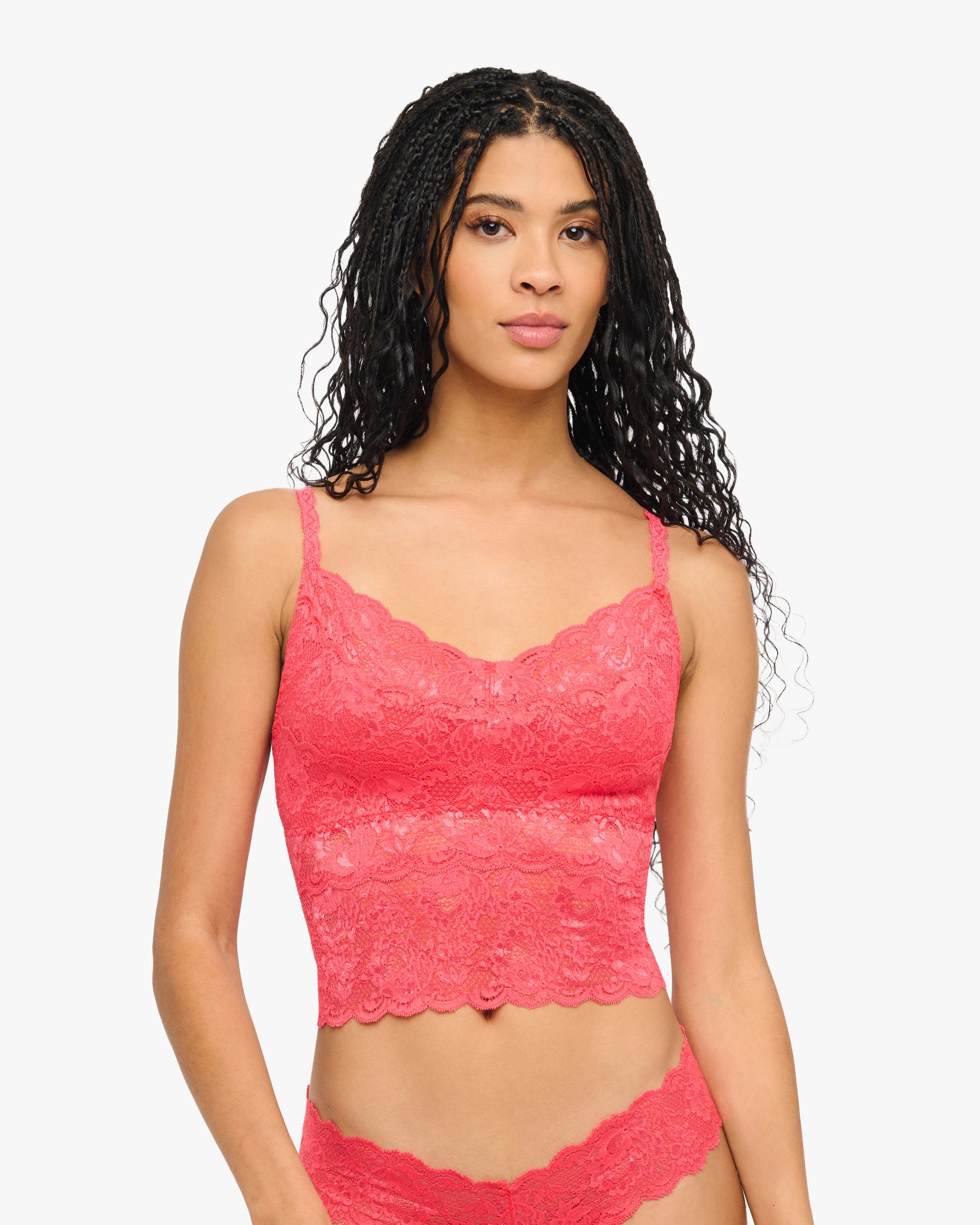 Pink Camisole - Never Say Never Crop Cami