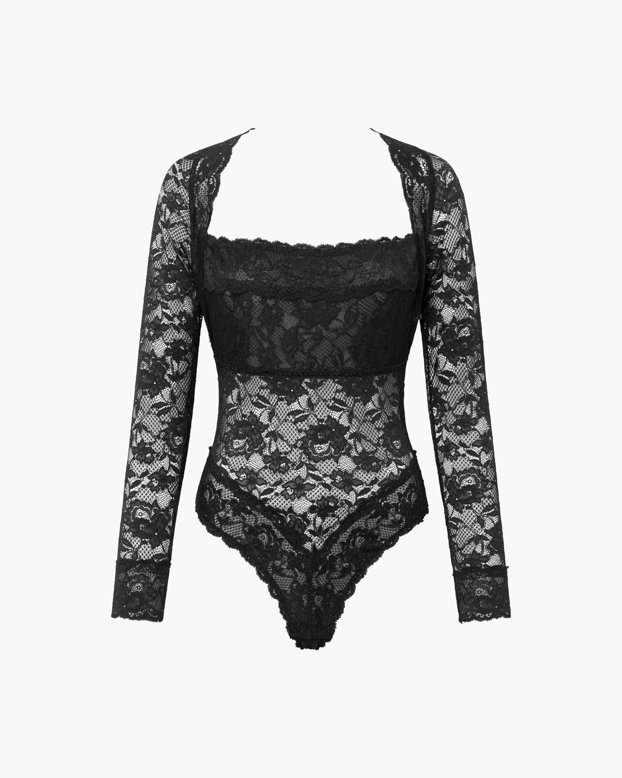 Nero Body - Never Say Never Body A Maniche Lunghe