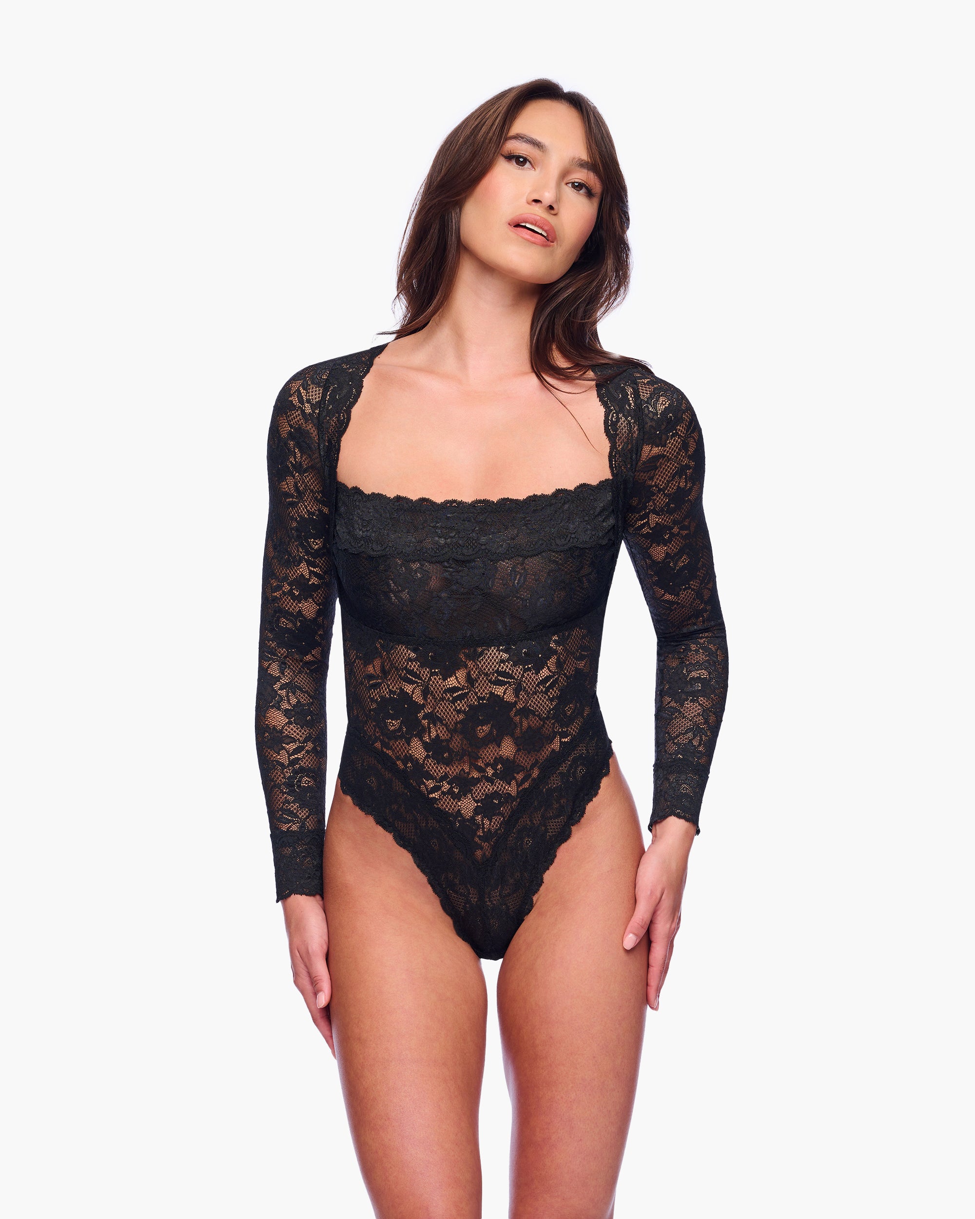 Noir Body - Never Say Never Body Manches Longues